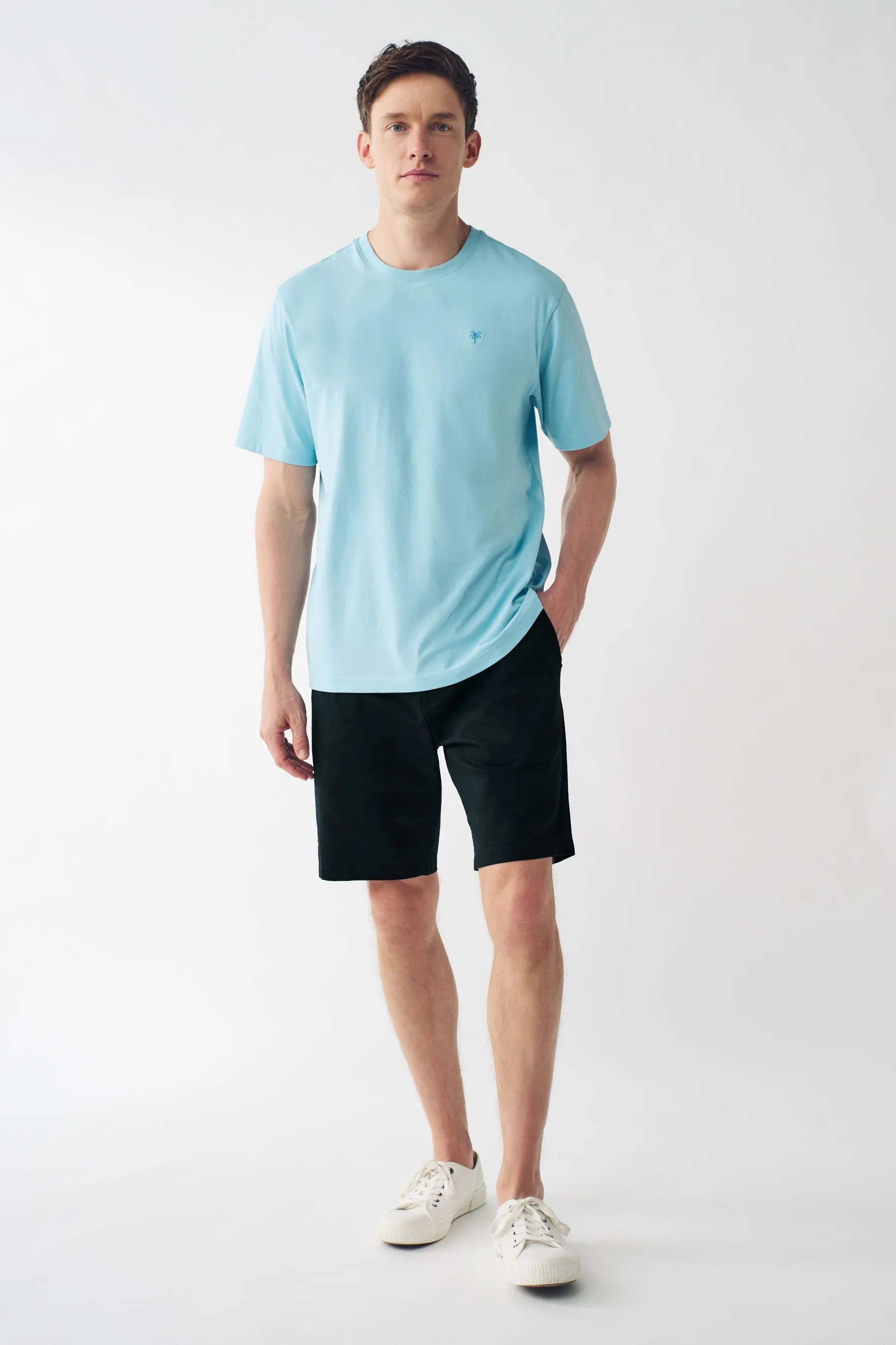 Shorts Pantaloni chino elasticizzati da 2 Confezione