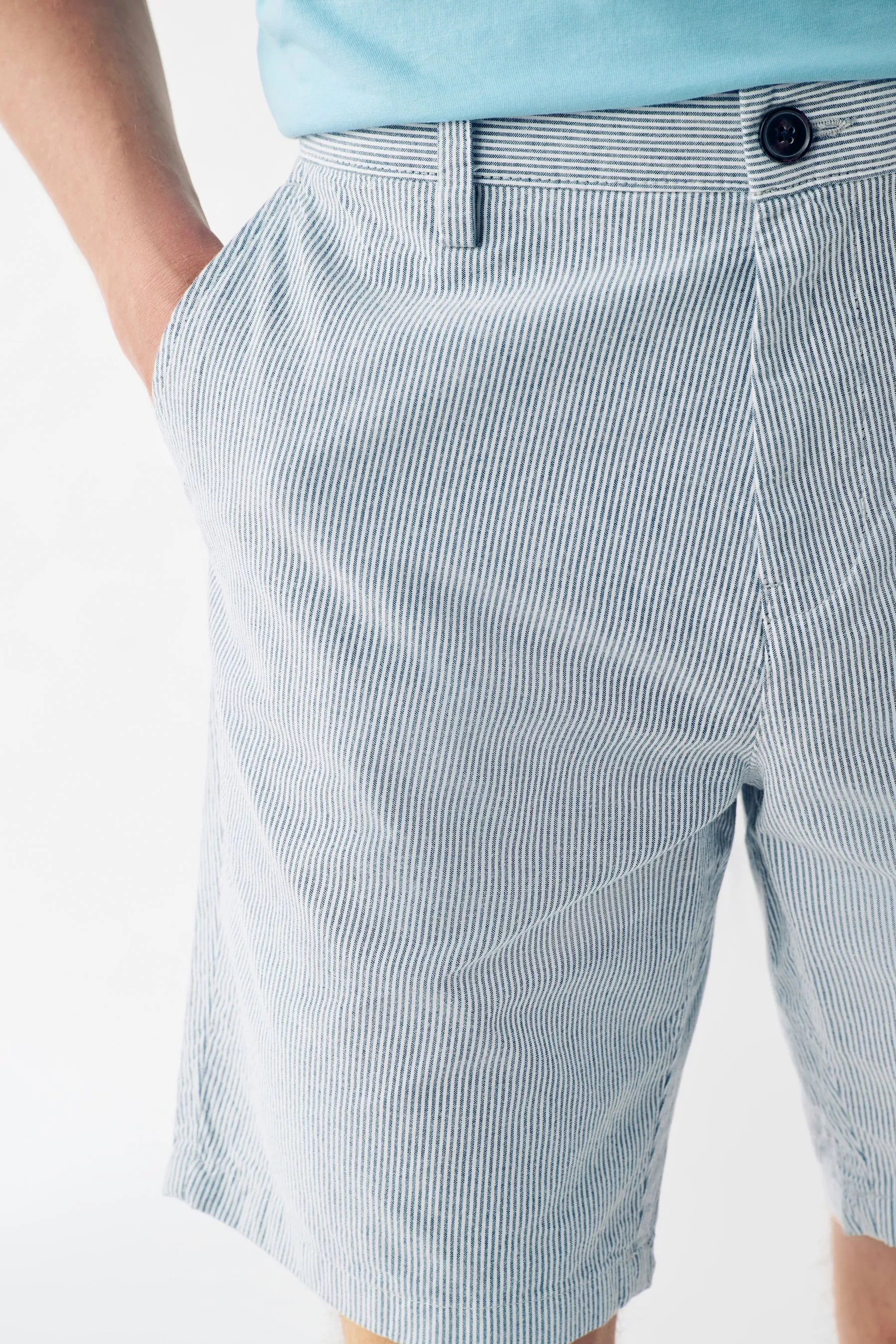 Shorts Pantaloni chino elasticizzati da 2 Confezione
