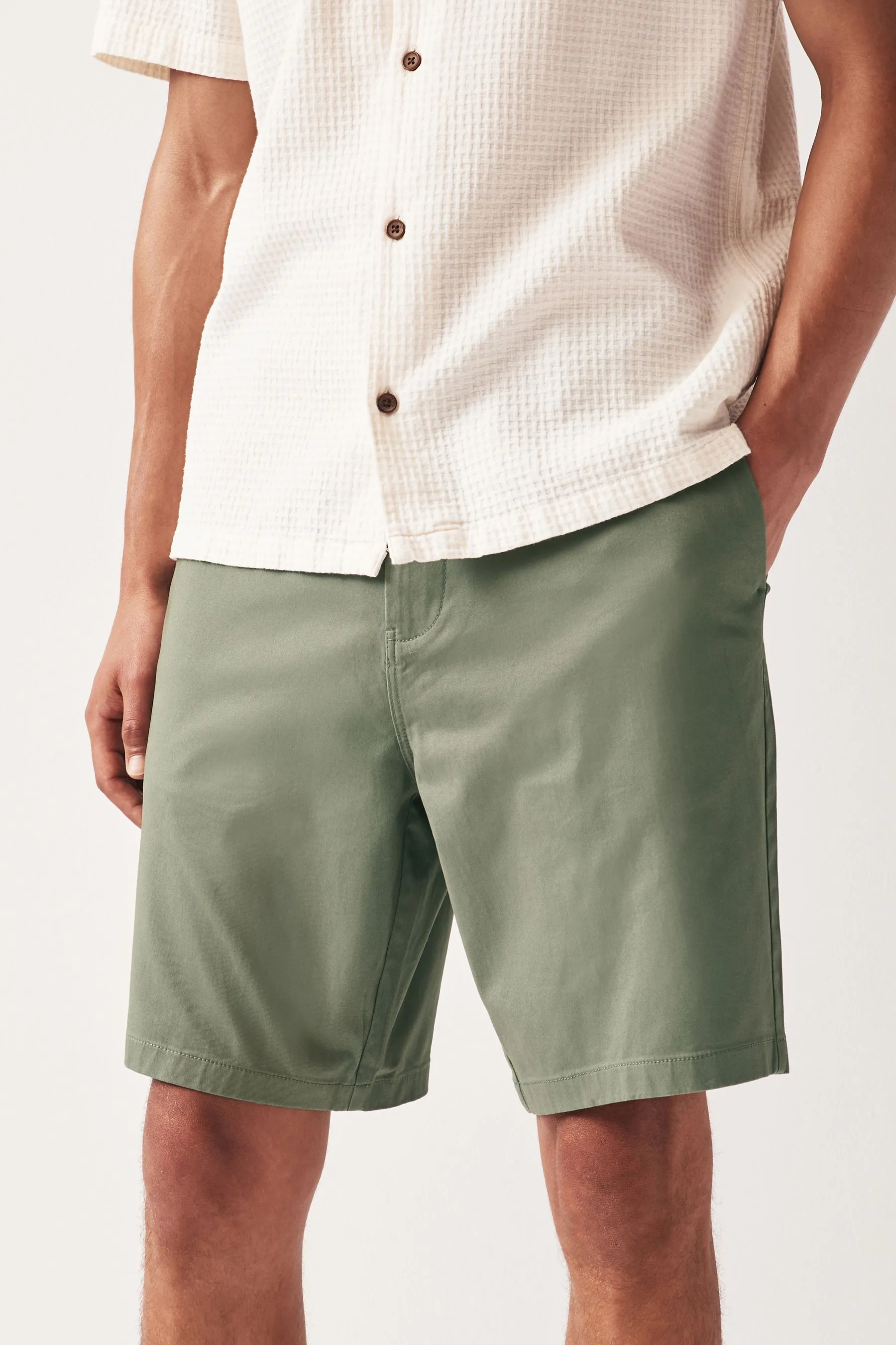 Shorts Pantaloni chino elasticizzati