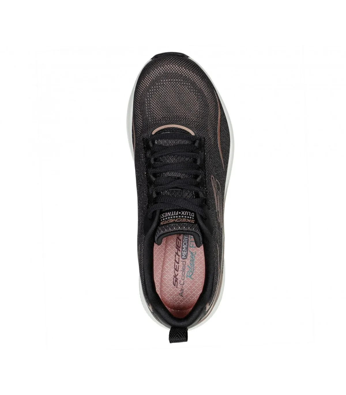 Skechers Donna Sneakers Basse  D'Lux Fitness-Pure G