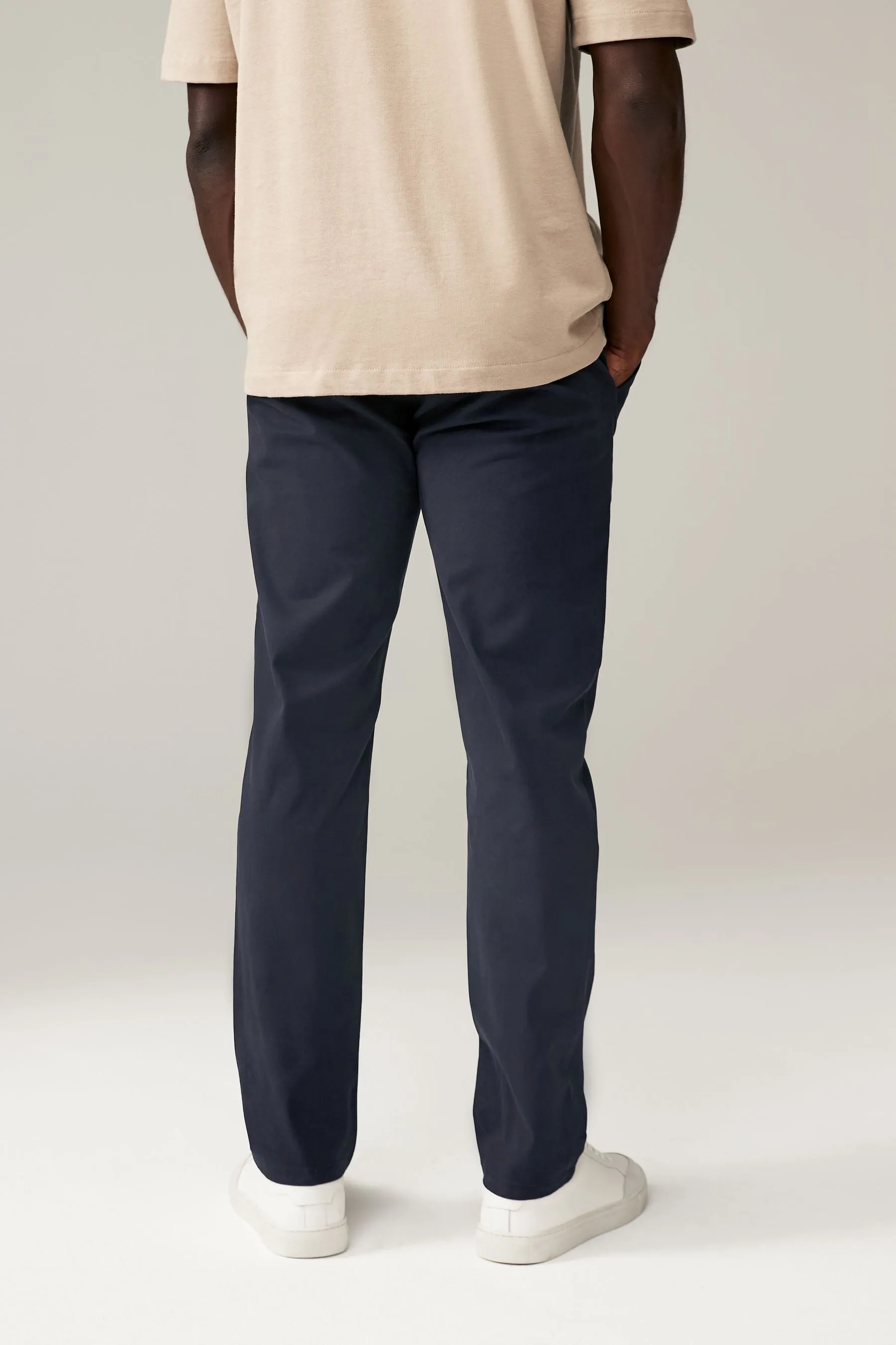 Slim Stretch Chino Trousers 2 Pack    