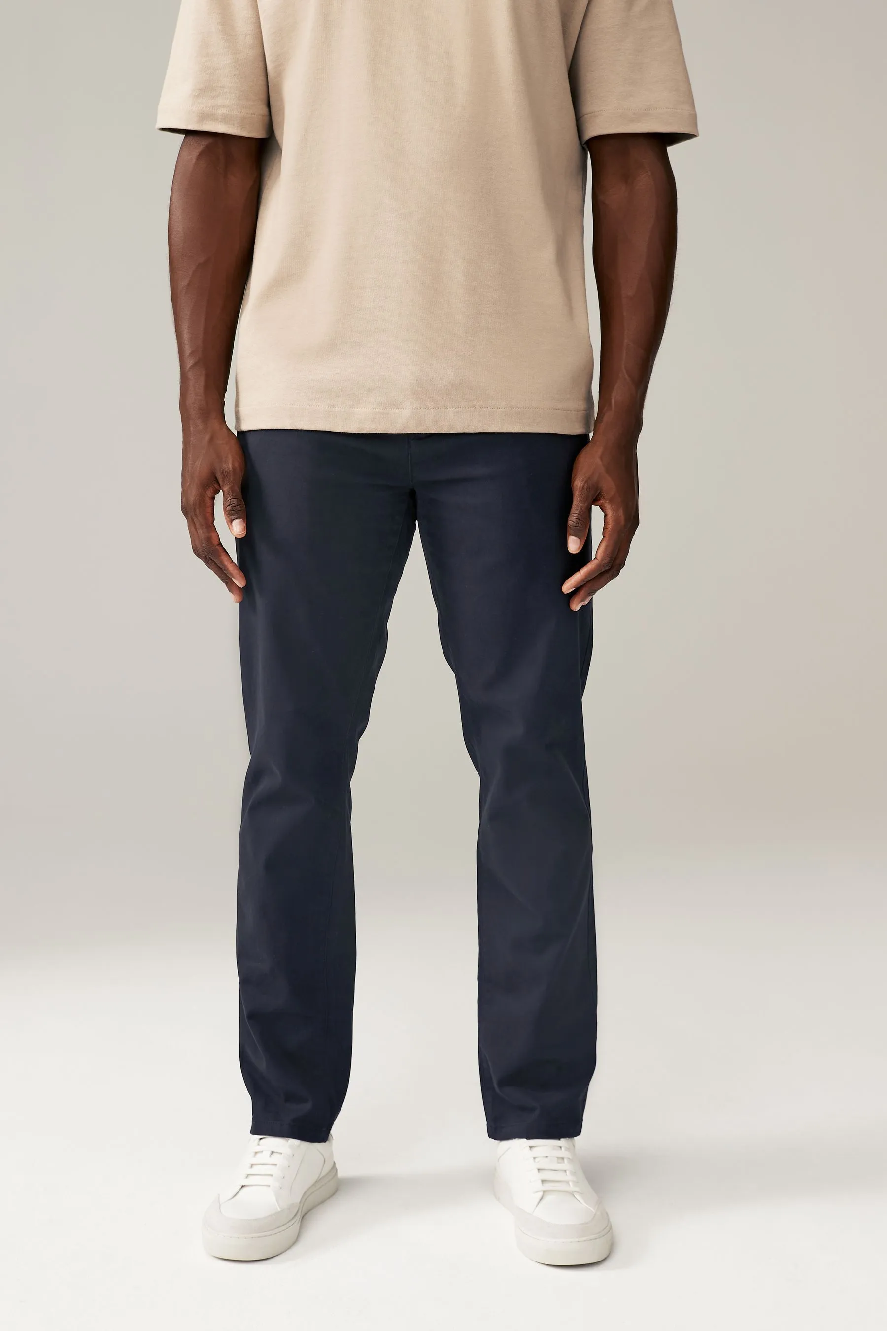 Slim Stretch Chino Trousers 2 Pack    