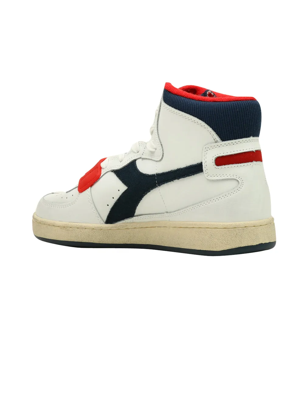 Sneakers Alte DIADORA Uomo MI BASKET USED Bianco