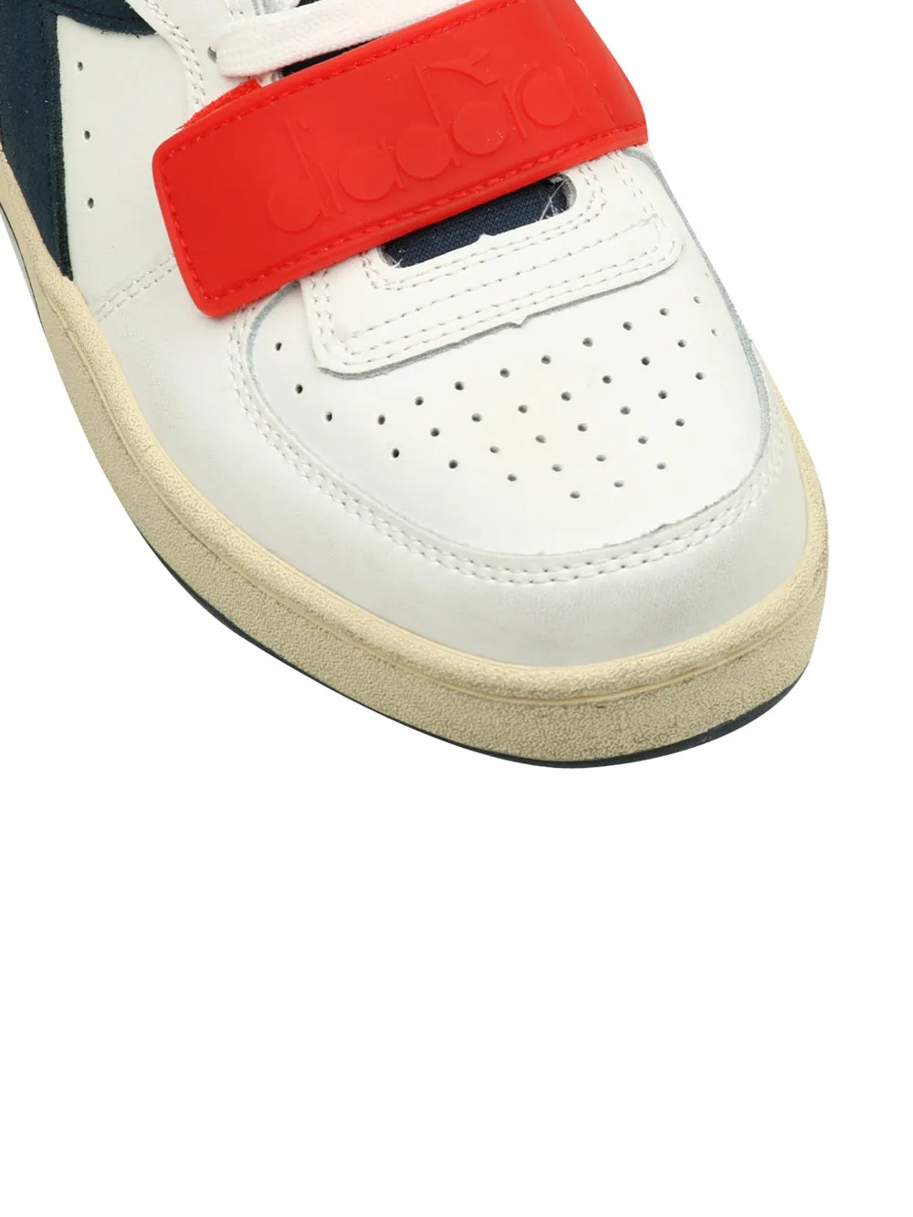 Sneakers Alte DIADORA Uomo MI BASKET USED Bianco