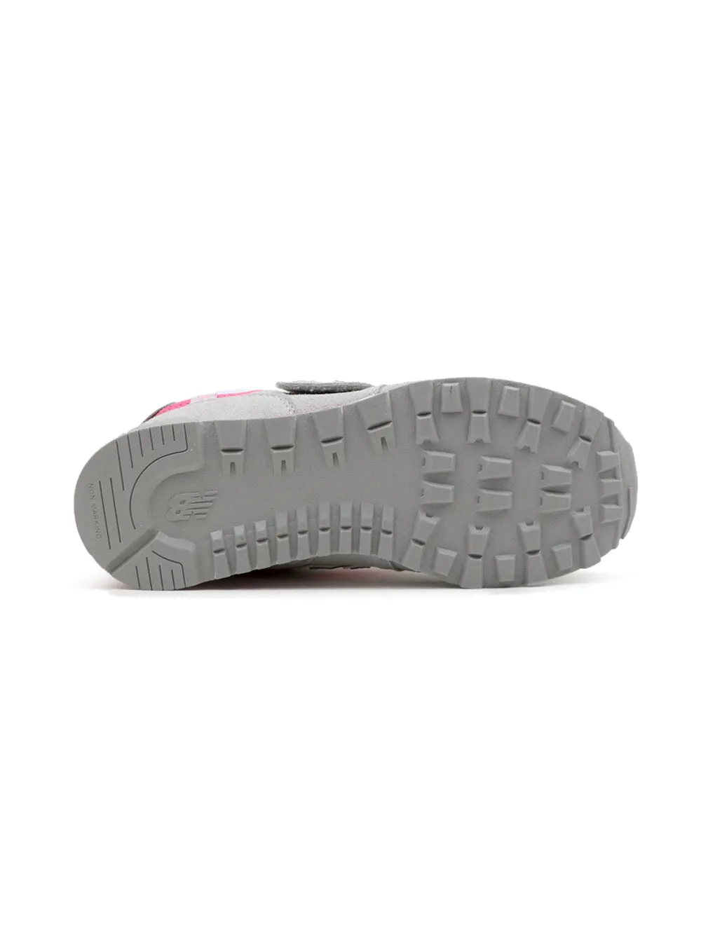 Sneakers Basse NEW BALANCE Bambino 574 VELCRO Grigio
