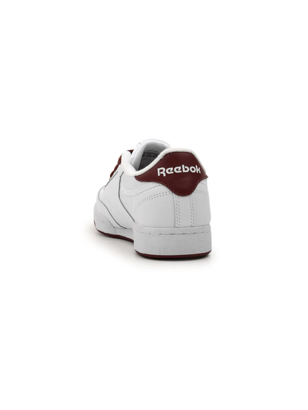 Sneakers Basse REEBOK unisex CLUB C Bianco e bordeaux