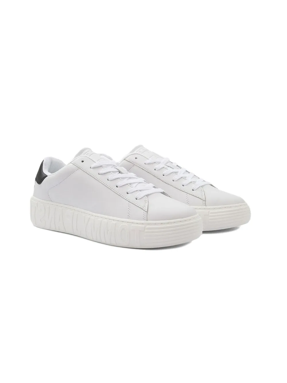 Sneakers Basse TOMMY HILFIGER Uomo JEAN 1A Bianco