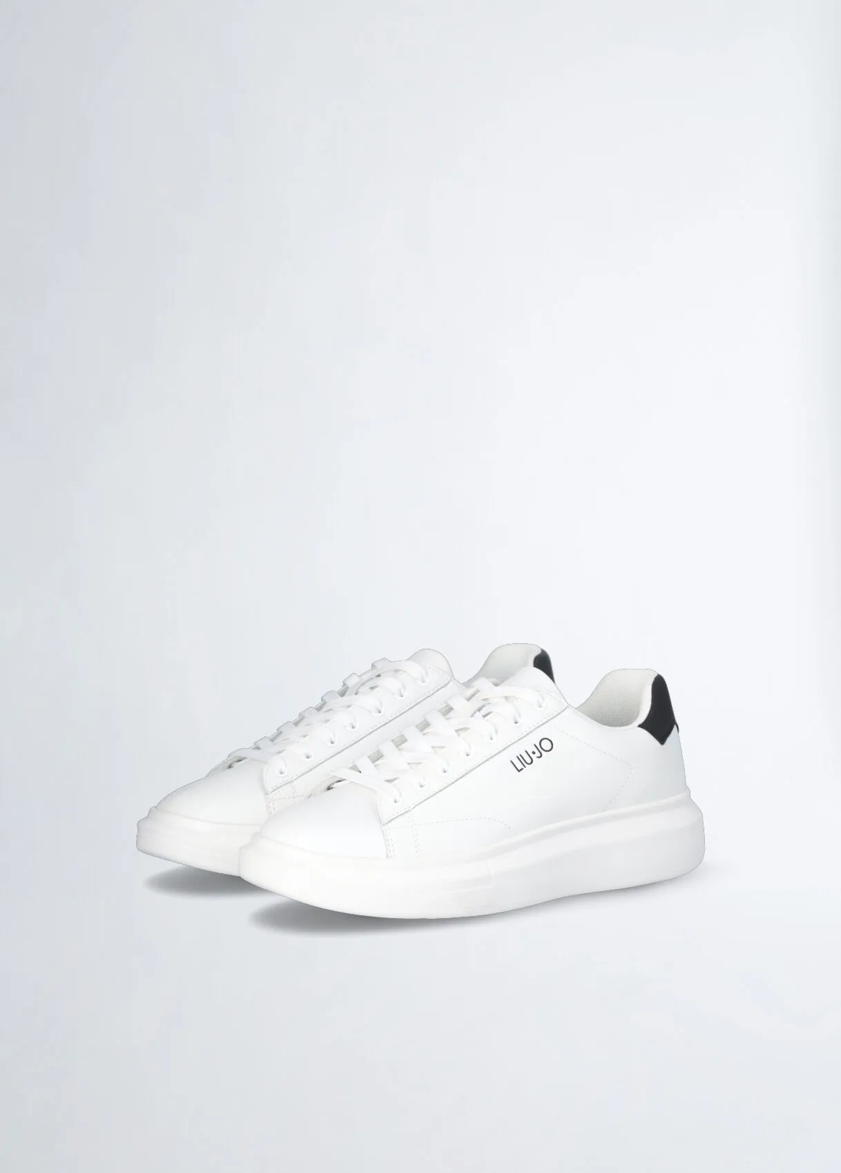 Sneakers platform bianche