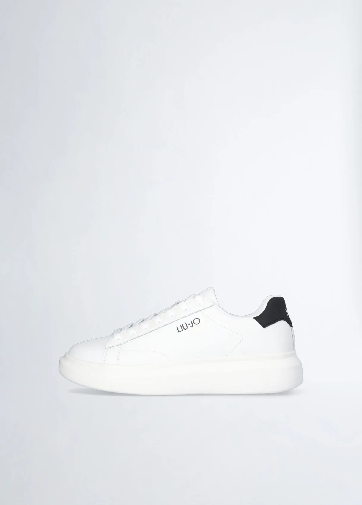 Sneakers platform bianche
