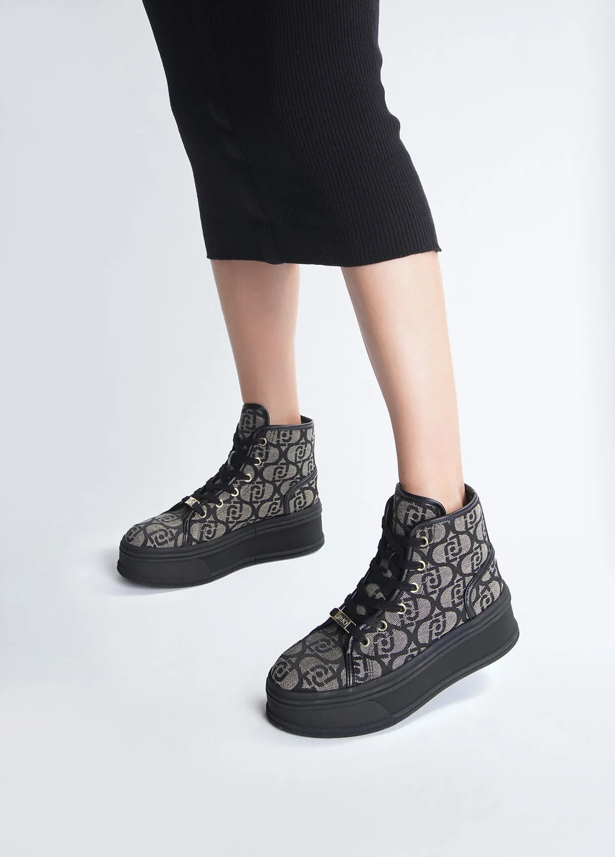 Sneakers platform monogram 