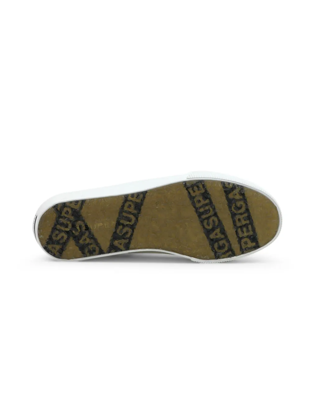 Sneakers Platform SUPERGA Donna W. 2790 LETTERING Bianco