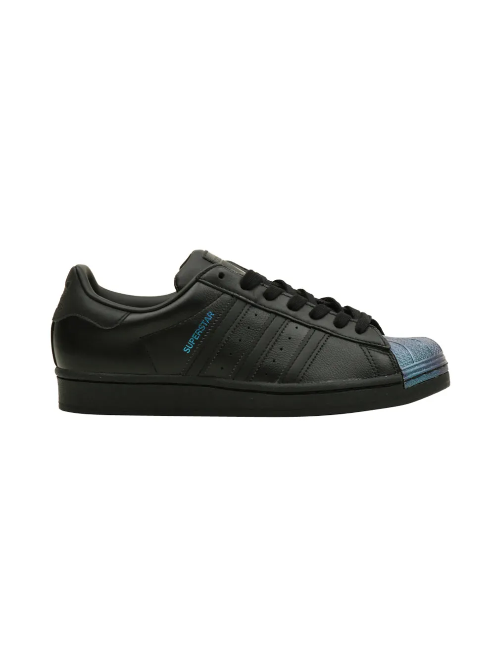Sneakers Uomo Superstar con punta verde