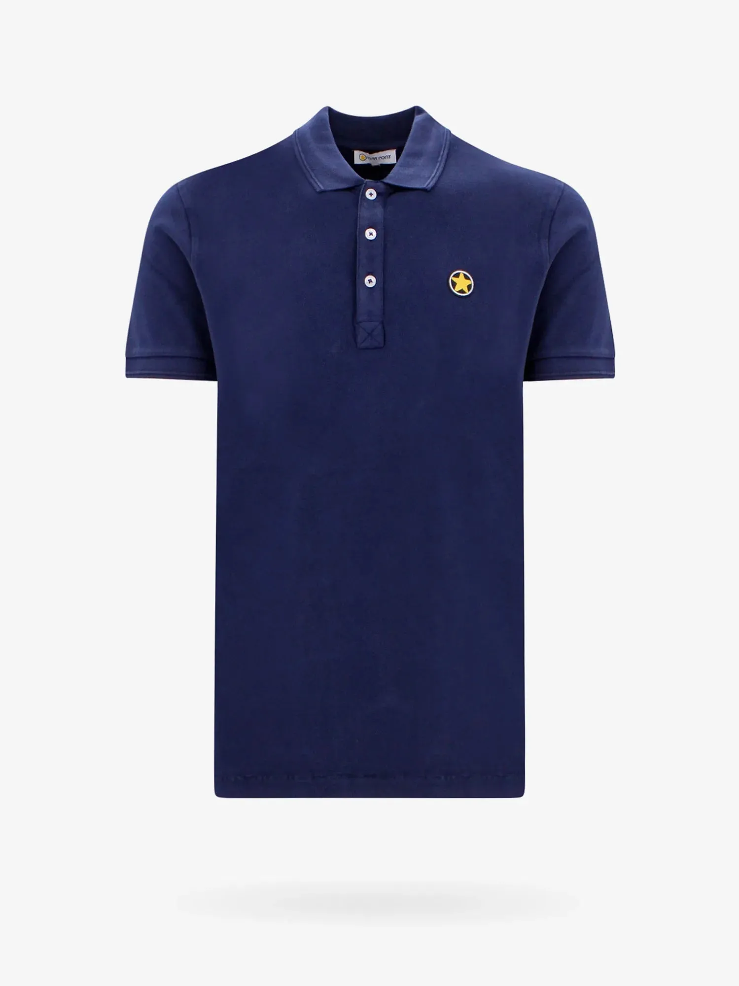 Star Point Logo Polo Shirt / Blue