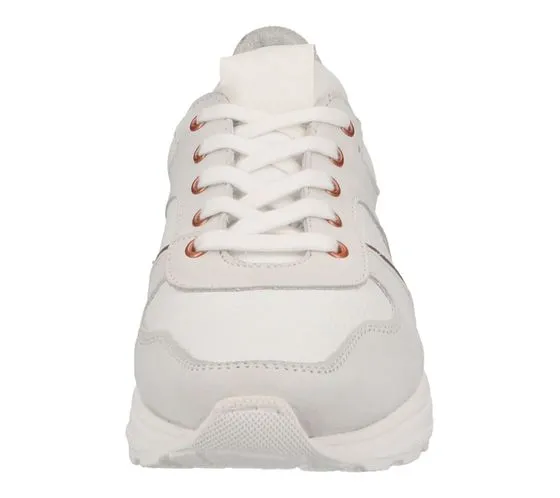 STEVEN NEW YORK scarpe da donna in vera pelle sneakers basse alla moda SNY11000242-03003-D50 bianco