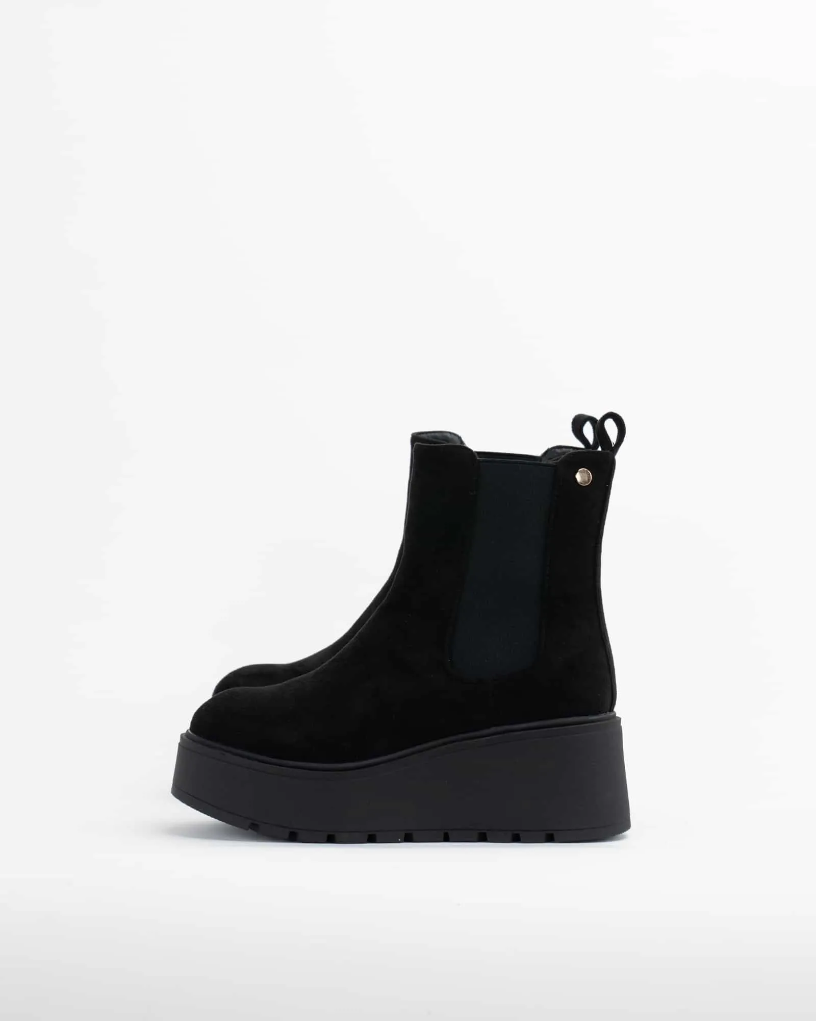 STIVALETTI FLATFORM - NERO