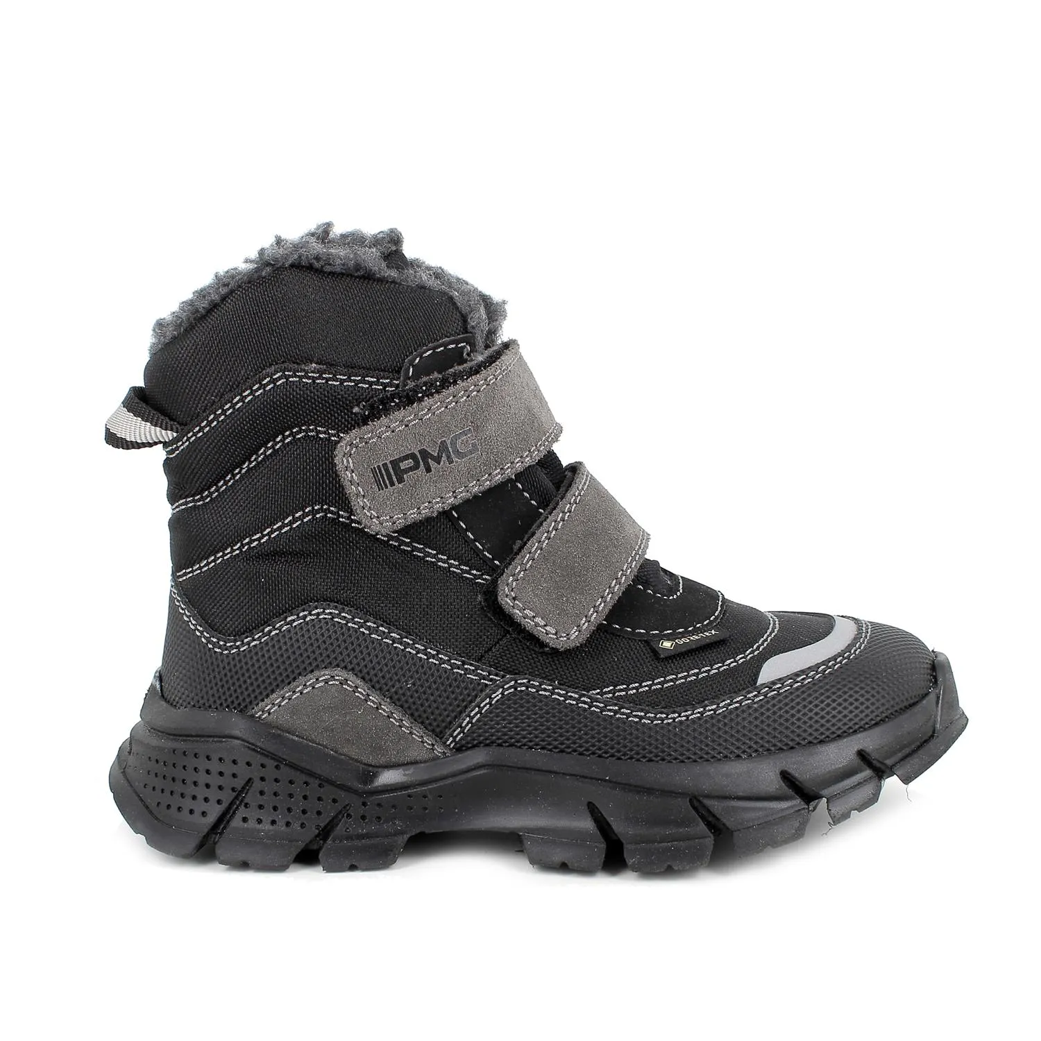 Stivaletti gore-tex da bambino grigio-nero            