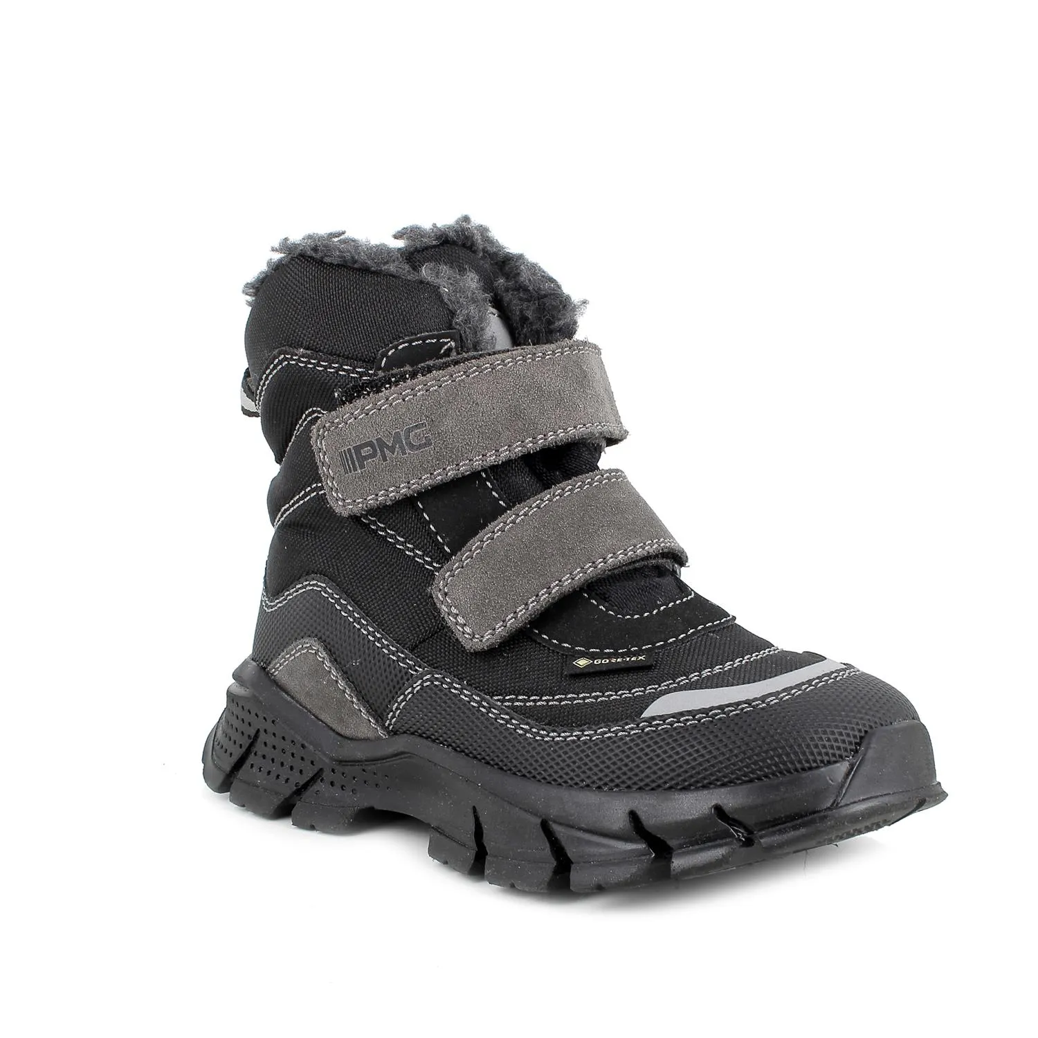 Stivaletti gore-tex da bambino grigio-nero            