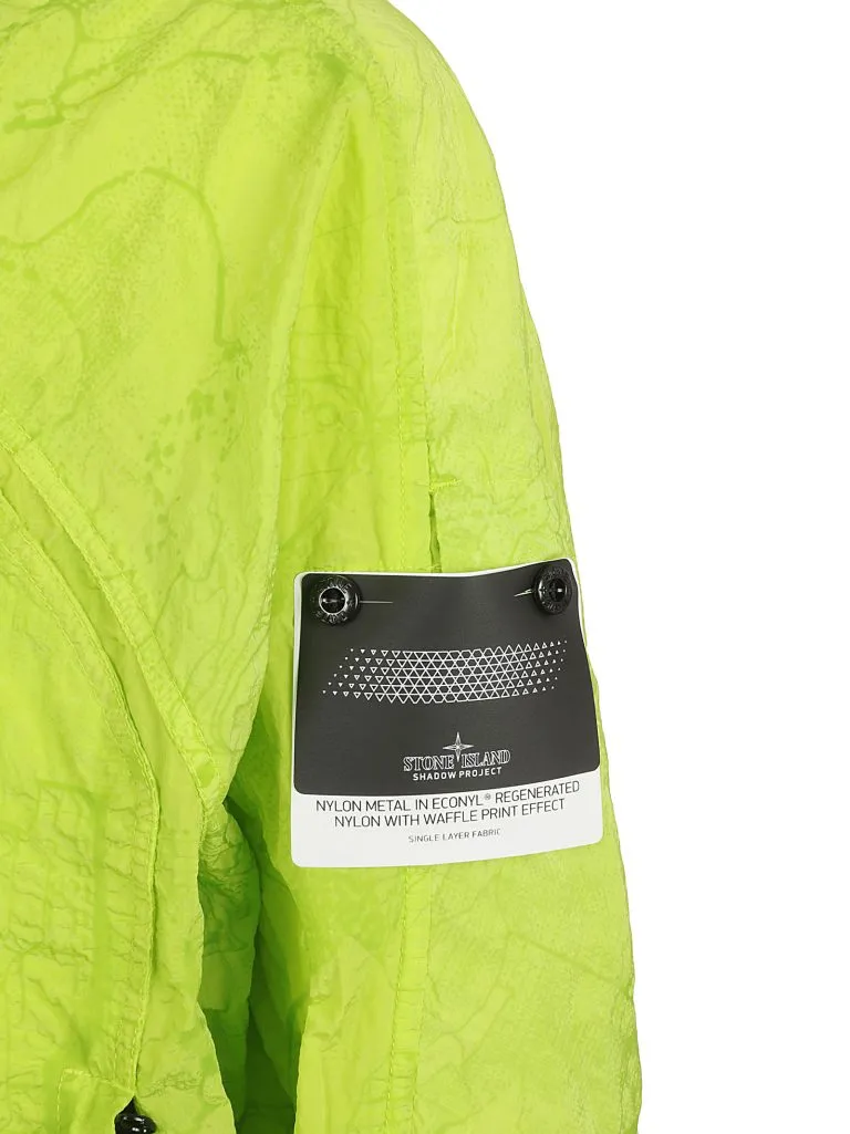 STONE ISLAND SHADOWSHORT PARKA PISTACHIO