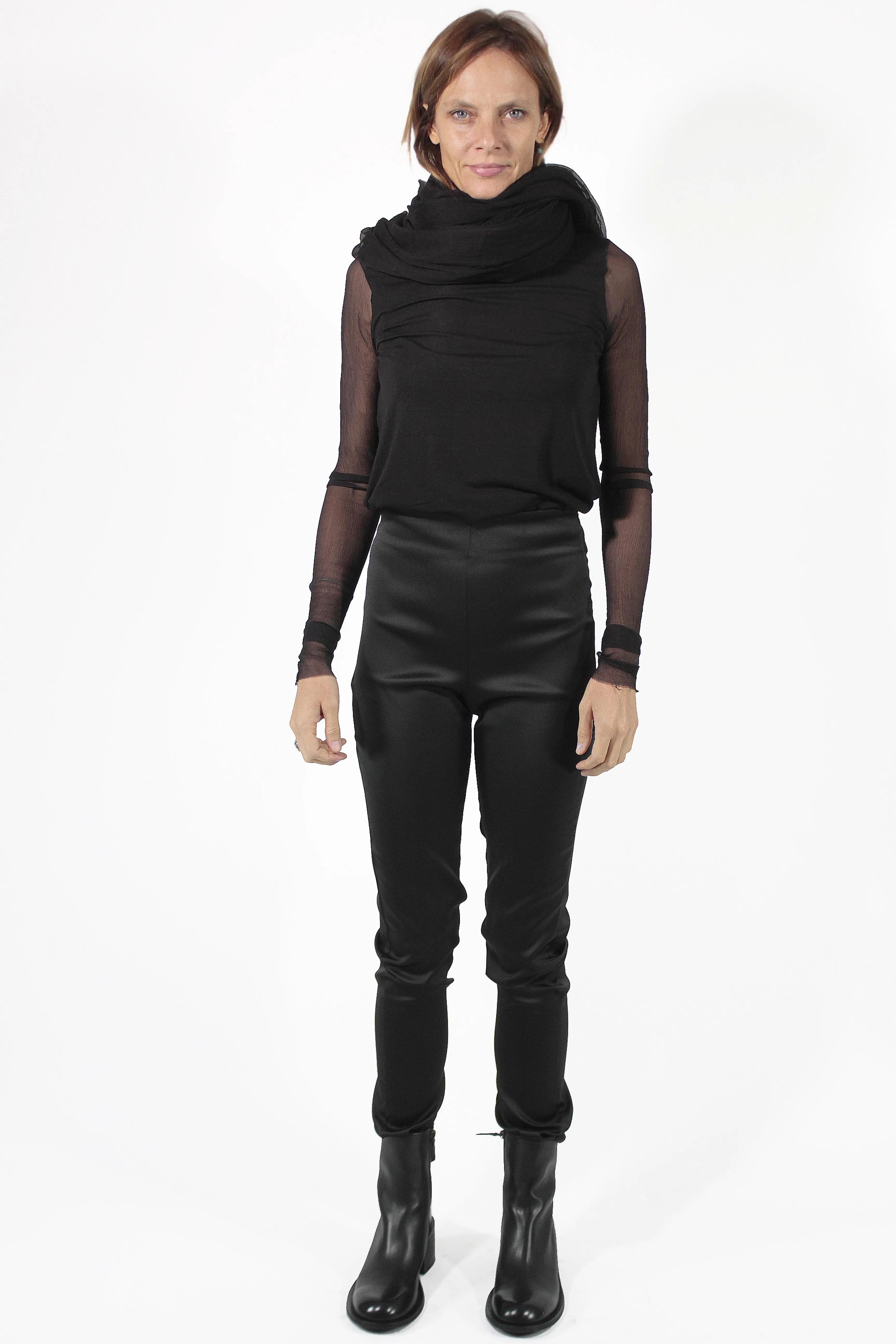   Straight Stretch Pants 