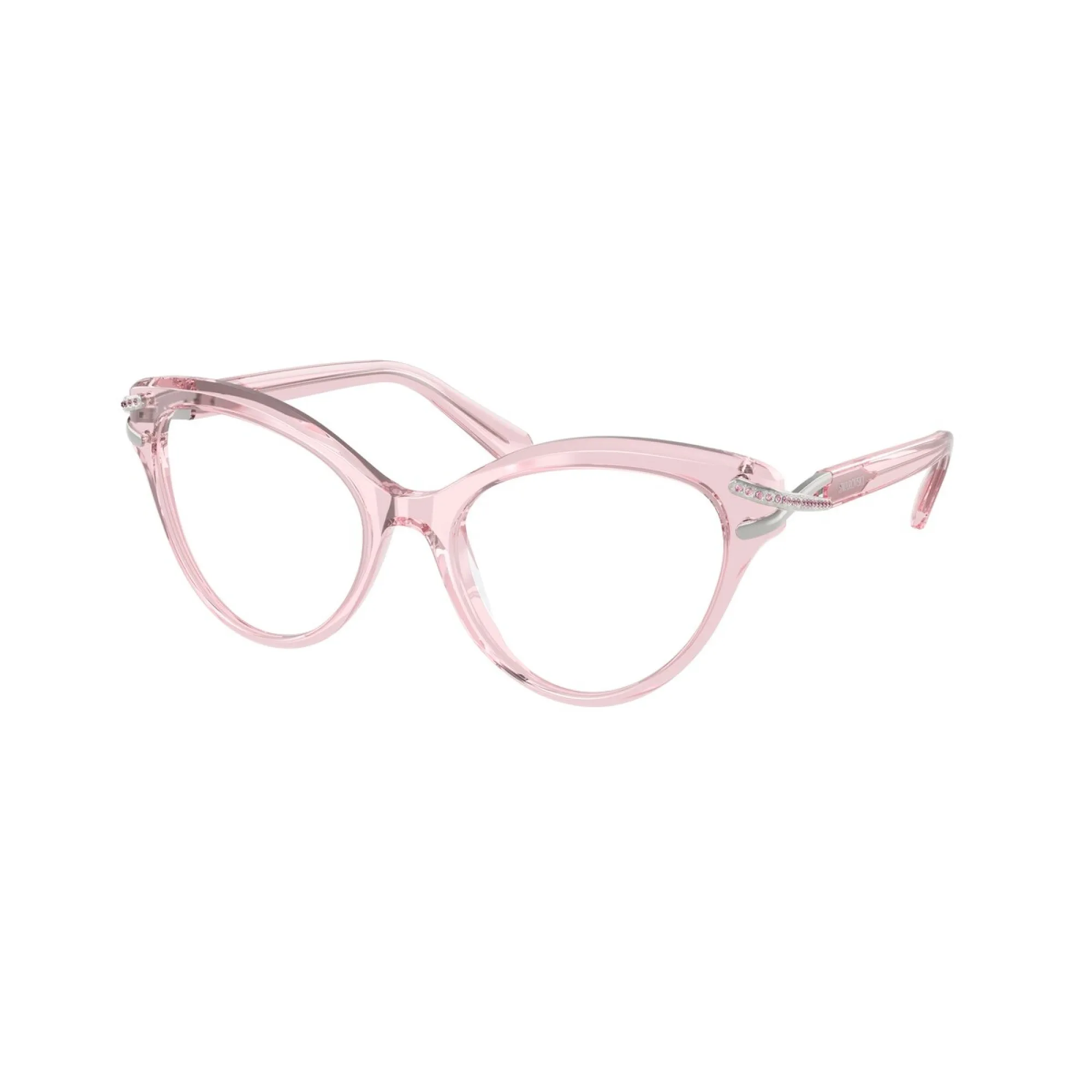   Swarovski SK 2030 - 3001 Rosa Trasparente | Occhiale Da Vista Donna 