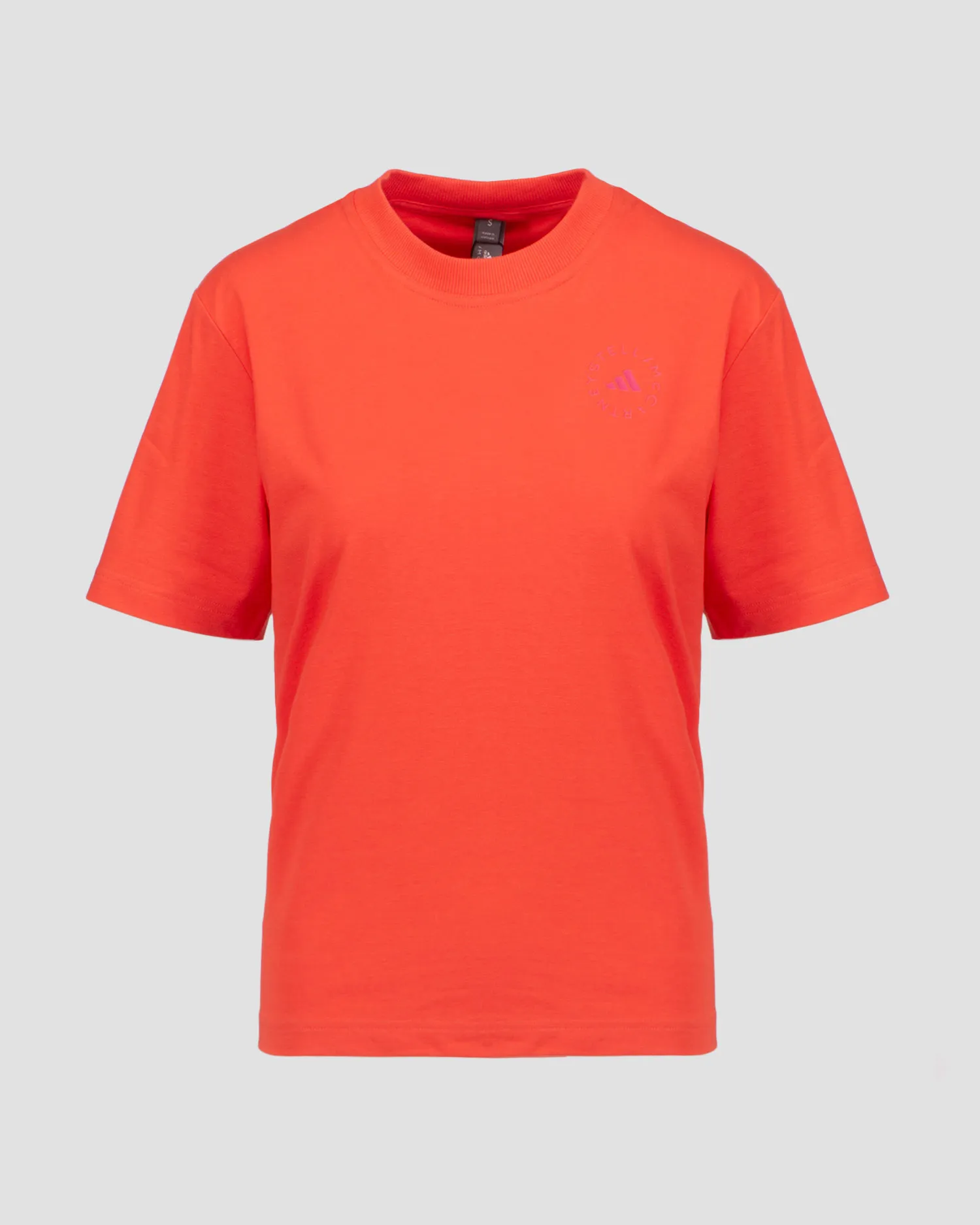 T-shirt arancione da donna Adidas by Stella McCartney ASMC il8015-actora