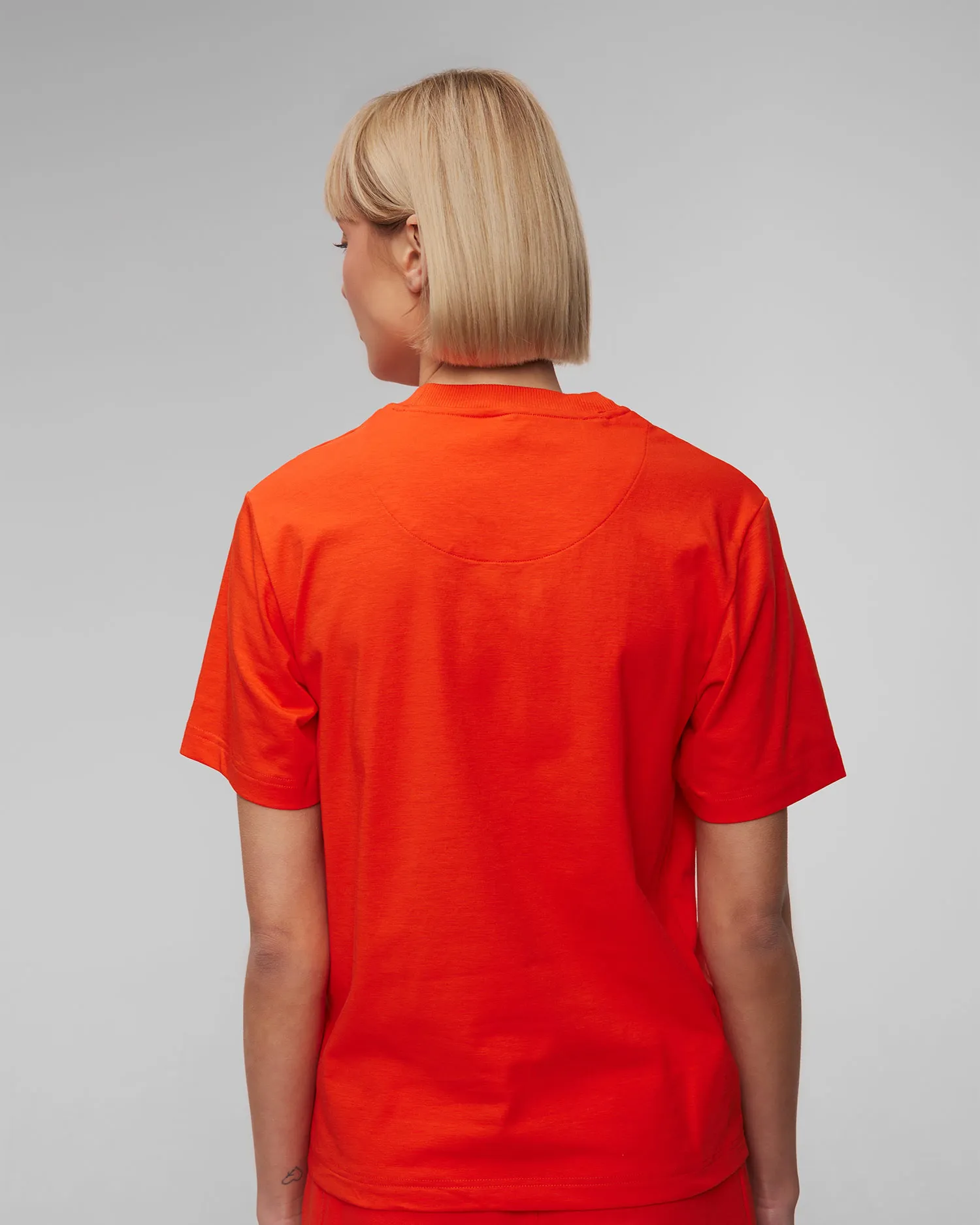 T-shirt arancione da donna Adidas by Stella McCartney ASMC il8015-actora