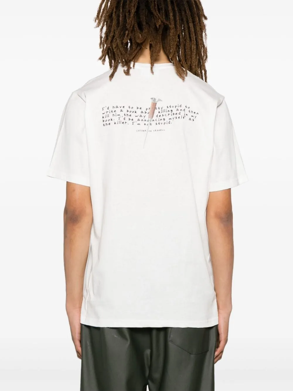 t-shirt bianca basic instinct