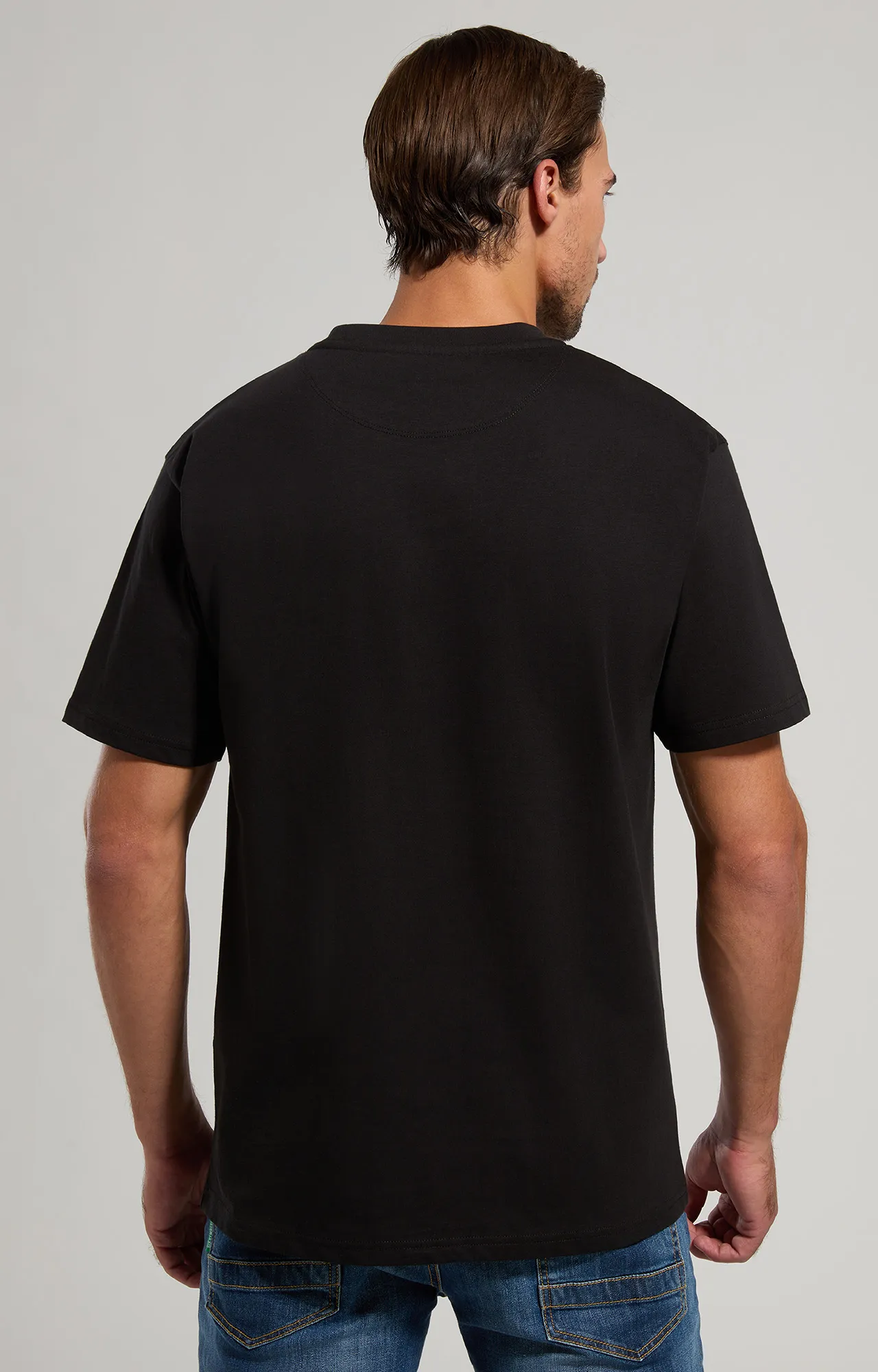 T-shirt in jersey stampato