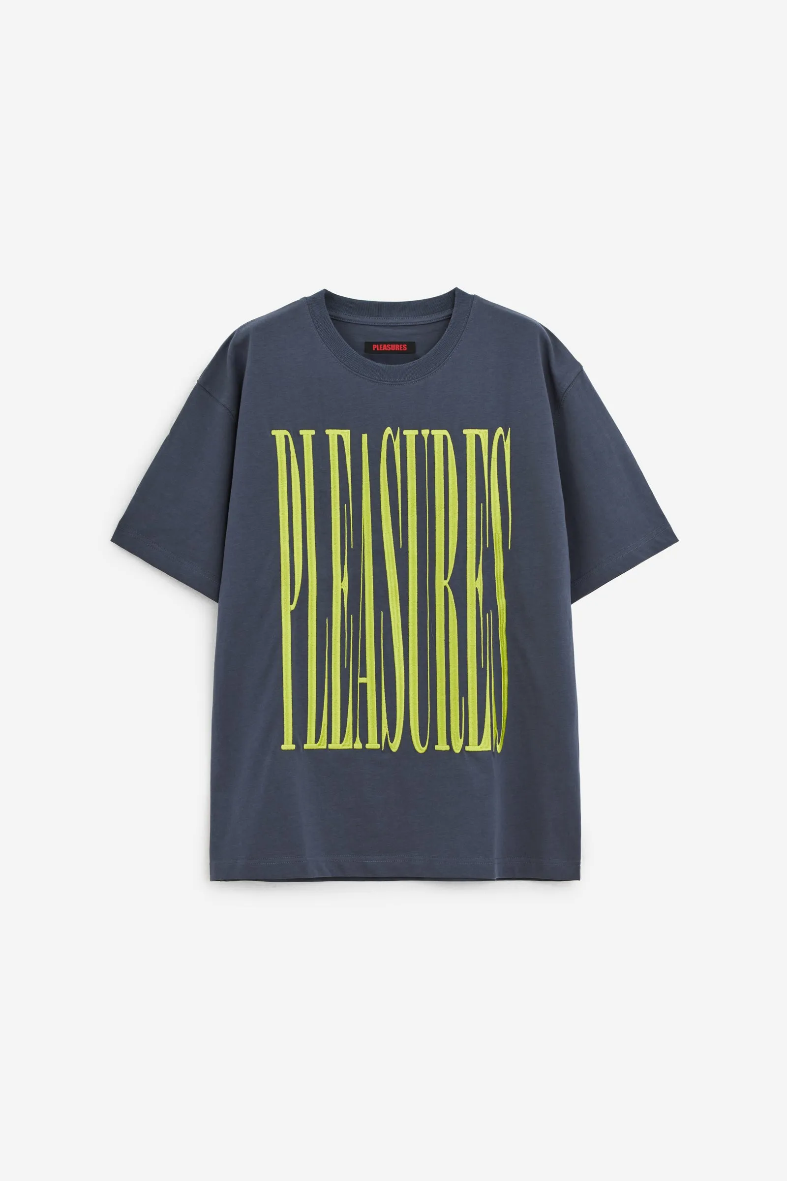 T-Shirt STRETCH HEAVYWEIGHT in cotone blu