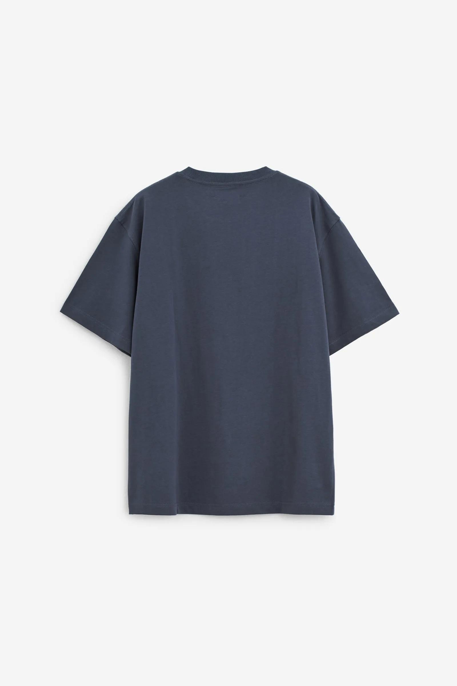 T-Shirt STRETCH HEAVYWEIGHT in cotone blu