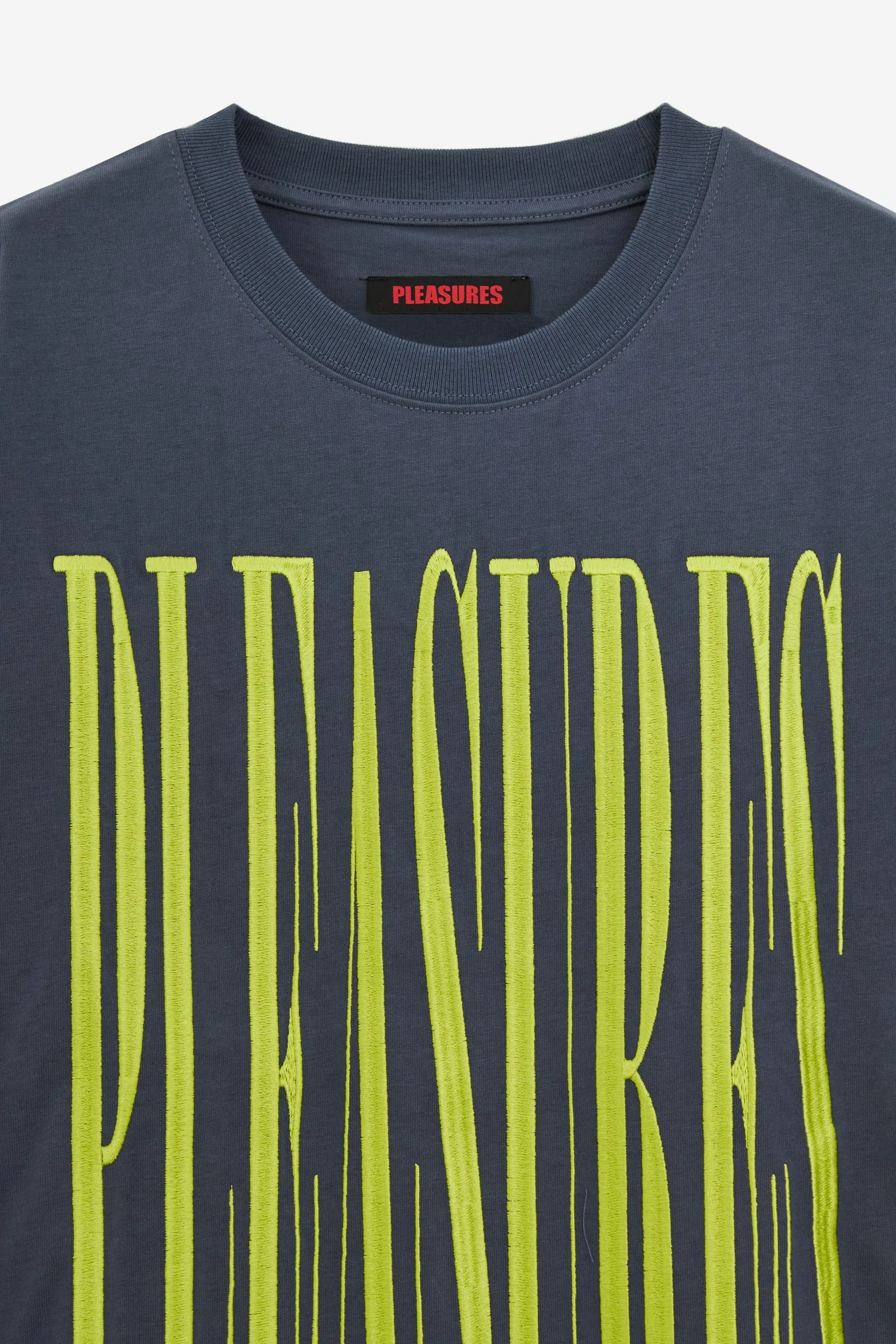 T-Shirt STRETCH HEAVYWEIGHT in cotone blu