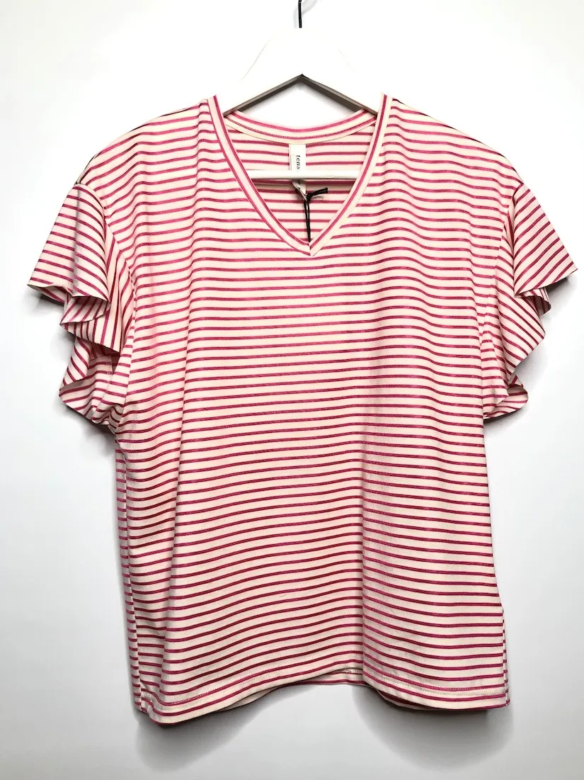 T-shirt Tensione in donna a righe PE22/2156-3