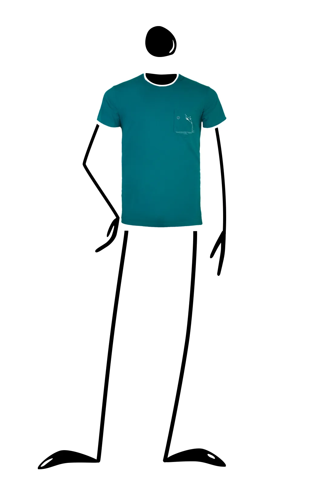 --T-shirt uomo cotone organico CHIC-