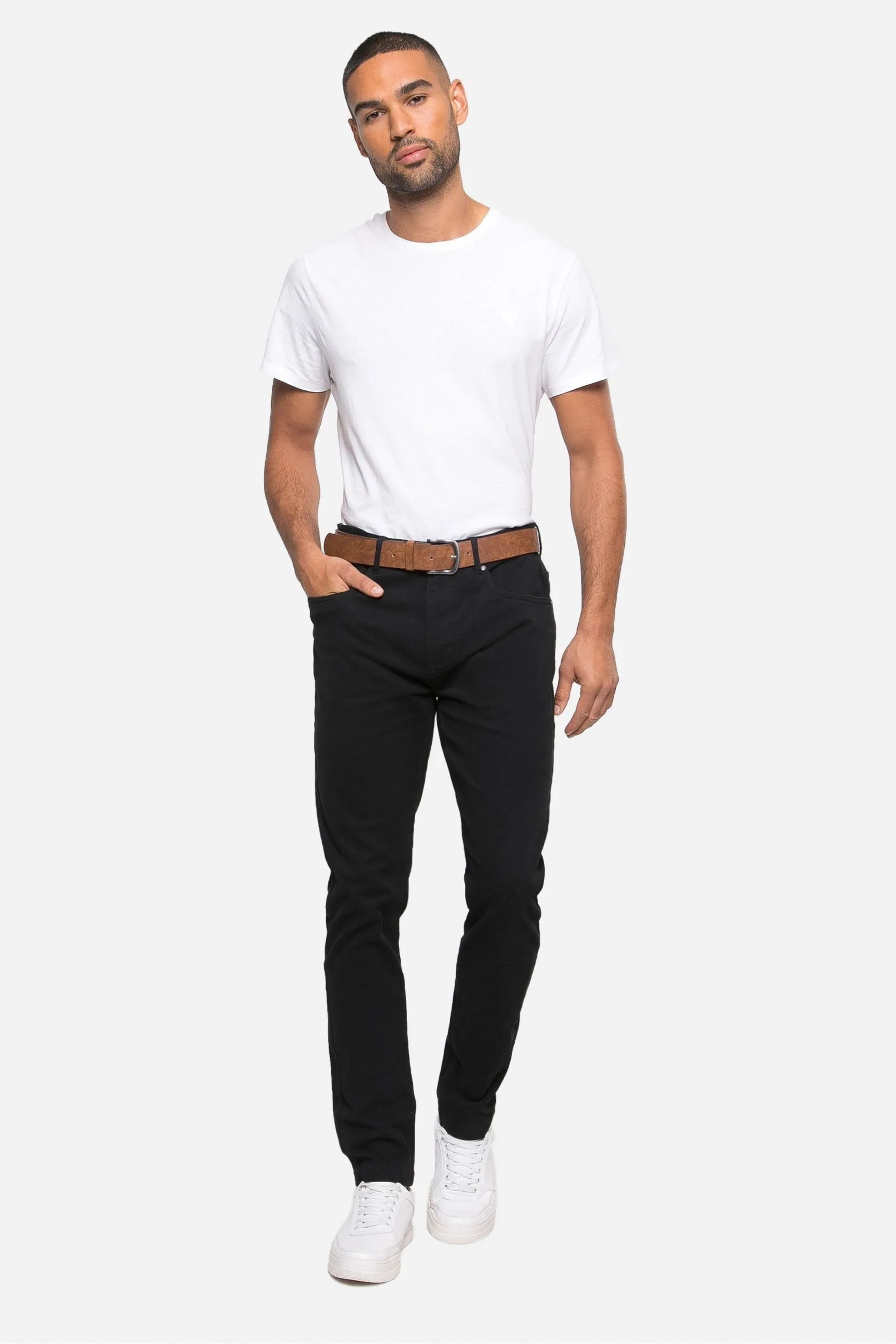 Threadbare Con cintura - Pantaloni chino elasticizzati