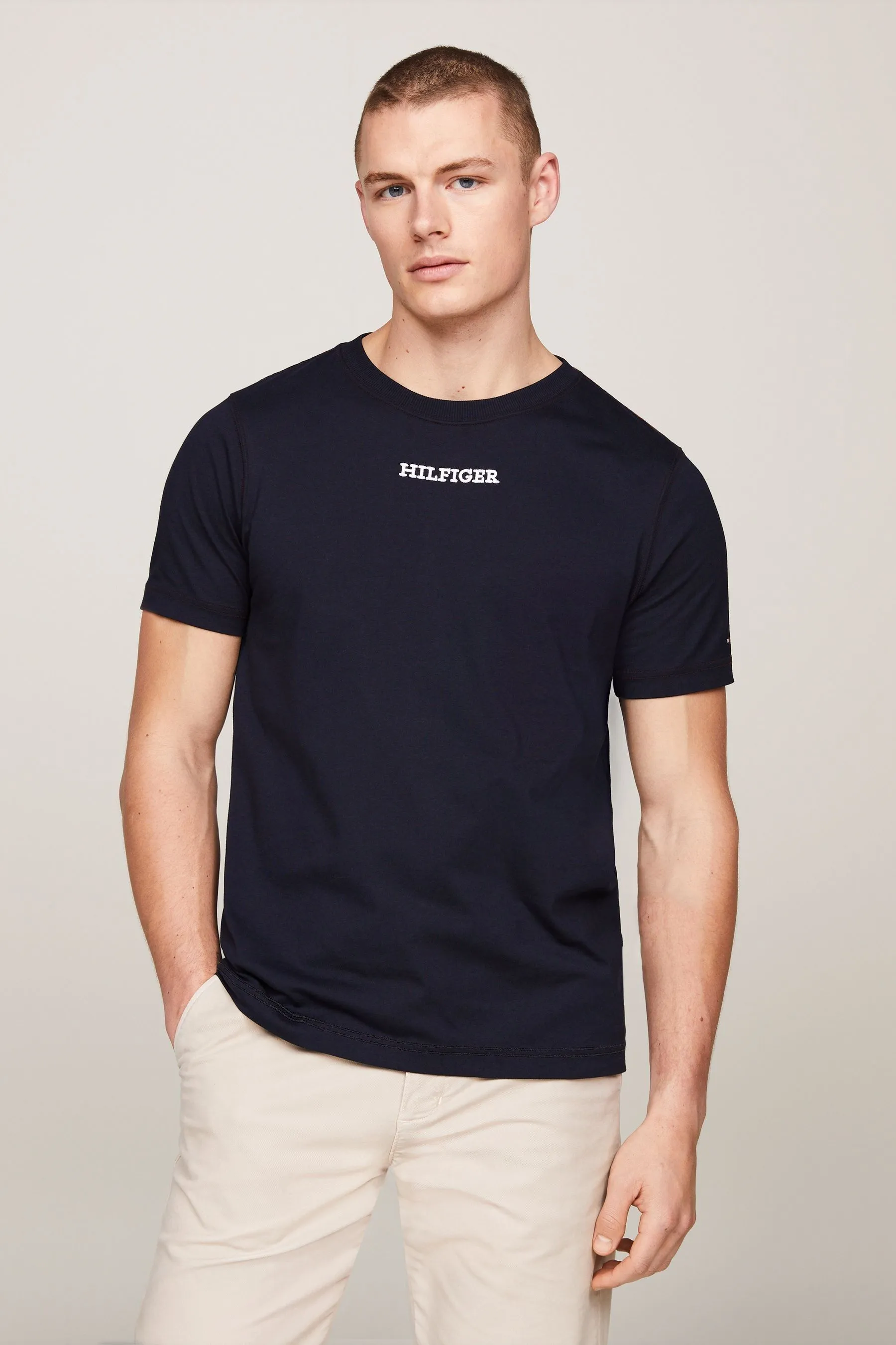 Tommy Hilfiger Monotype Maglietta con cuciture    