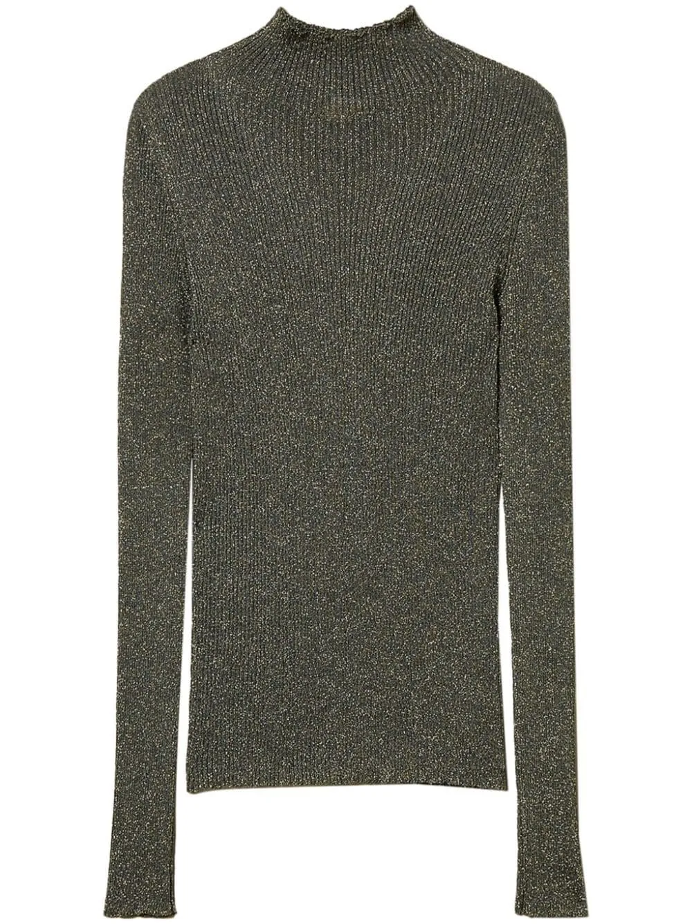 TWINSET-Maglione con dettagli lamé
