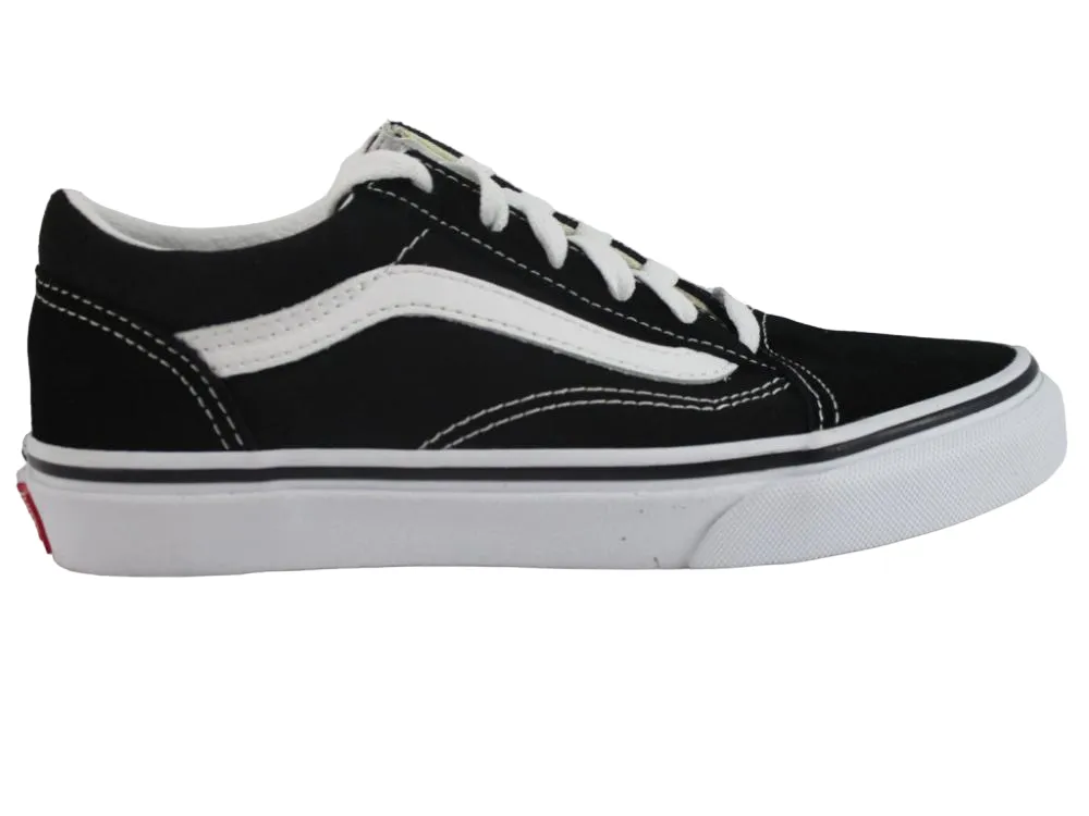Vans Old Skool VN000W9T6BT1 black-white boys' sneakers shoe