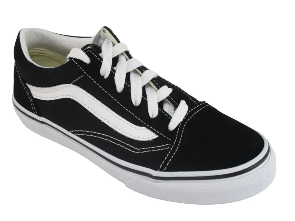 Vans Old Skool VN000W9T6BT1 black-white boys' sneakers shoe