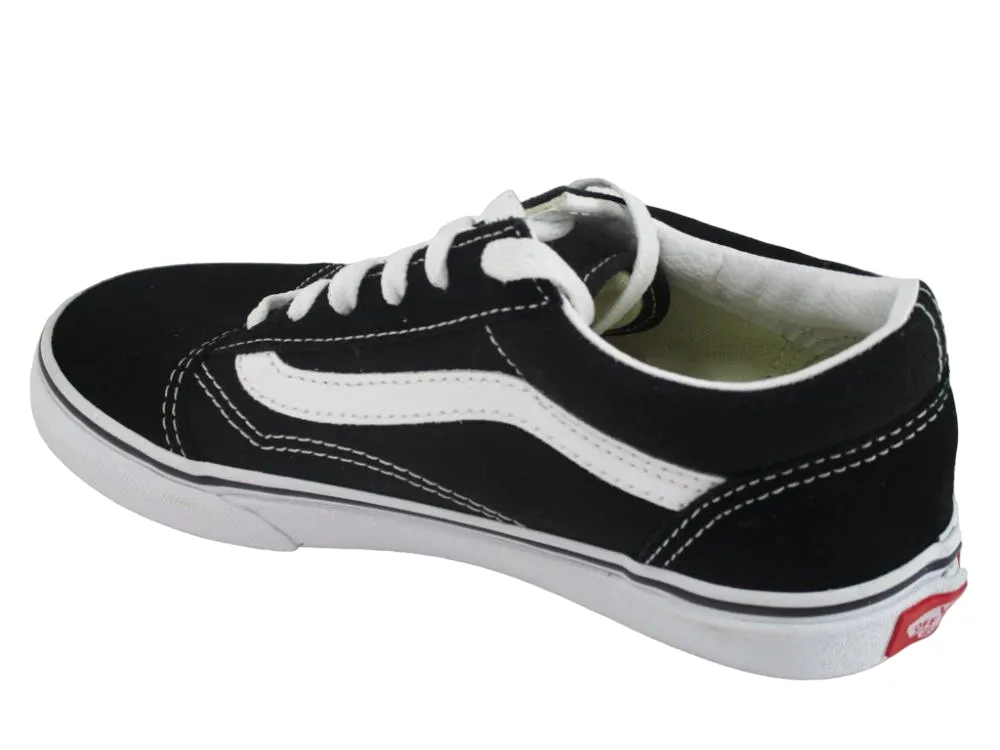 Vans Old Skool VN000W9T6BT1 black-white boys' sneakers shoe