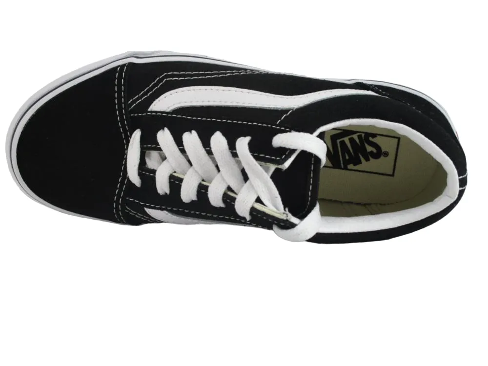Vans Old Skool VN000W9T6BT1 black-white boys' sneakers shoe