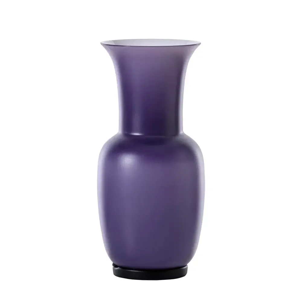 Vaso Venini Opalino Indaco Sabbiato Piccolo 30 cm 706.38
