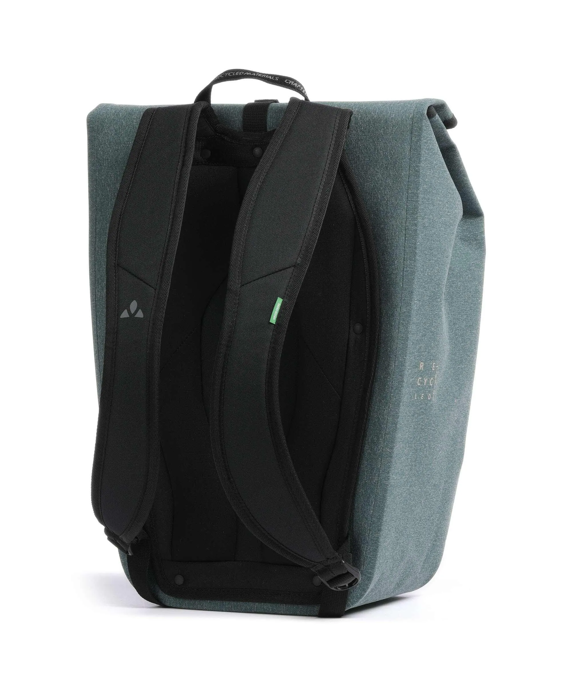  Vaude Clubride Urban 17 Zaino 13″ poliammide riciclato, poliestere riciclato verde blu  