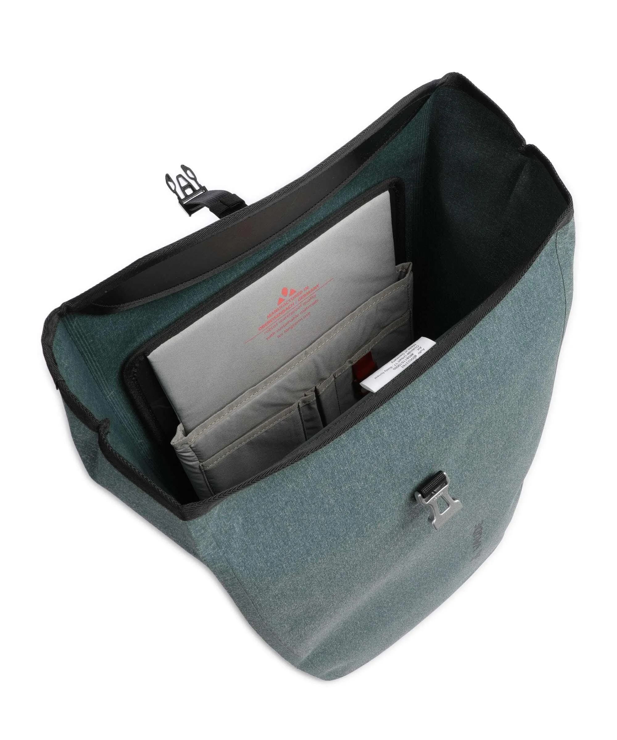  Vaude Clubride Urban 17 Zaino 13″ poliammide riciclato, poliestere riciclato verde blu  