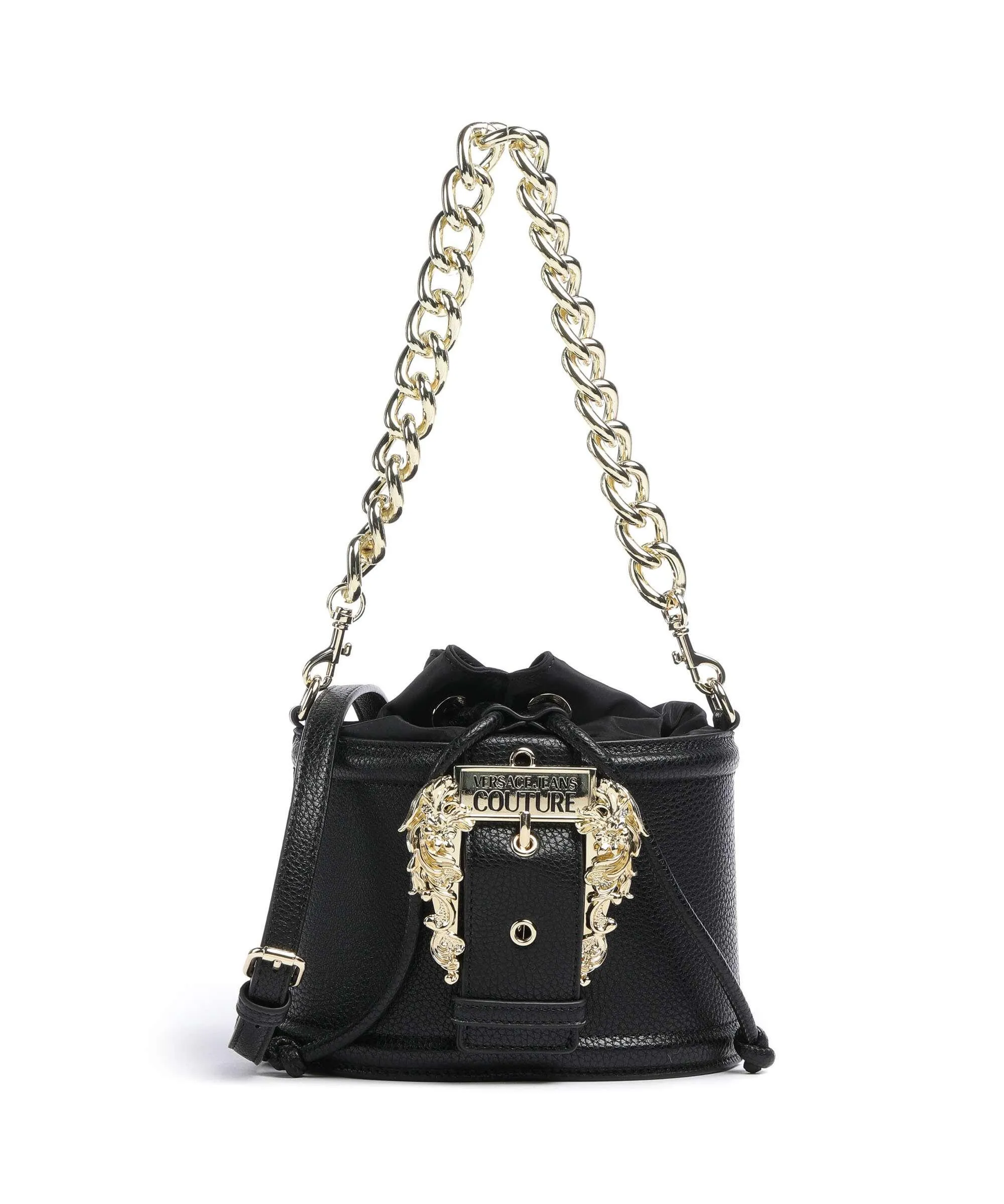  Versace Jeans Couture Couture 01 Borsa a secchiello pelle sintetica nero  