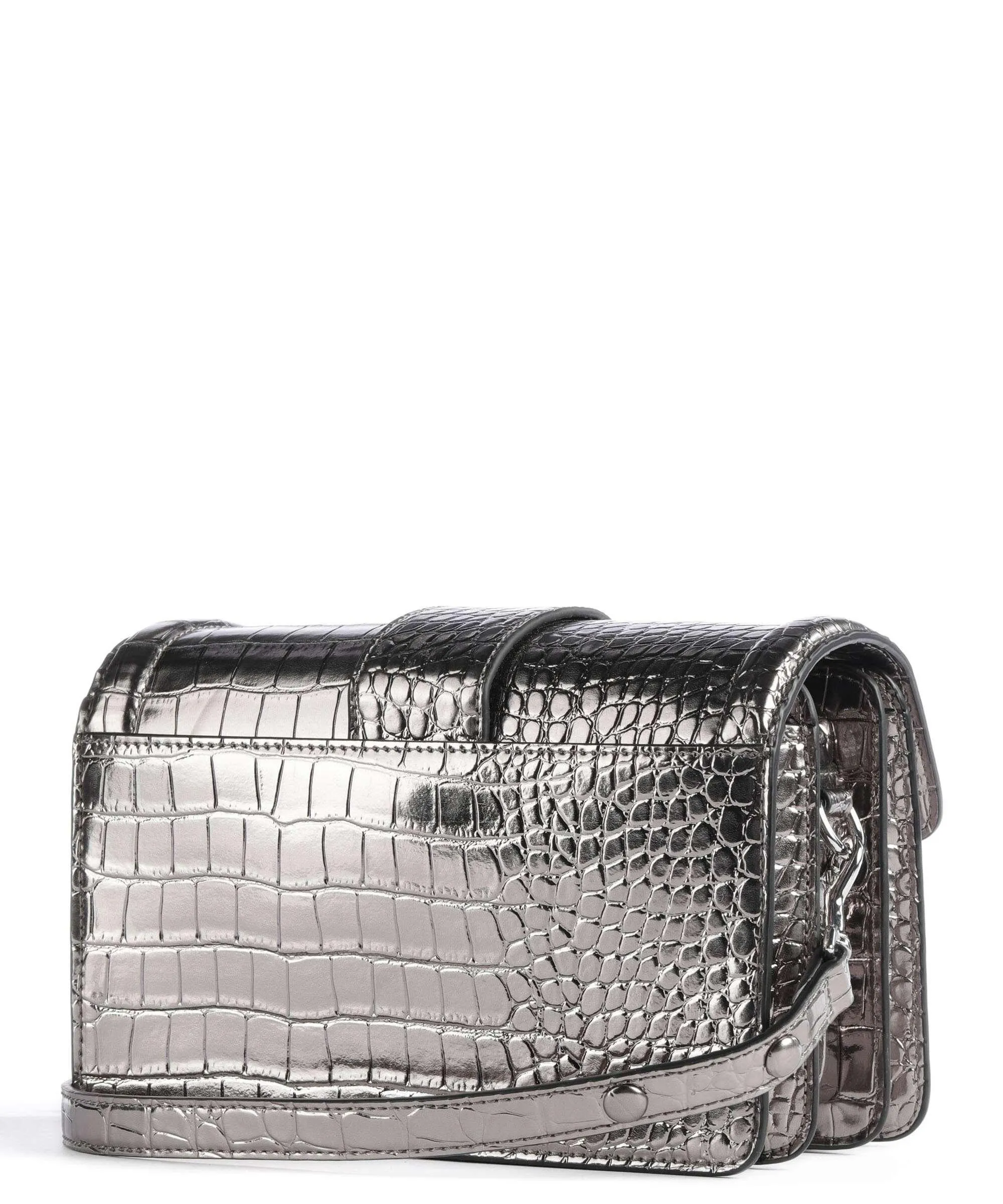  Versace Jeans Couture Couture 01 Borsa a tracolla pelle sintetica argento  