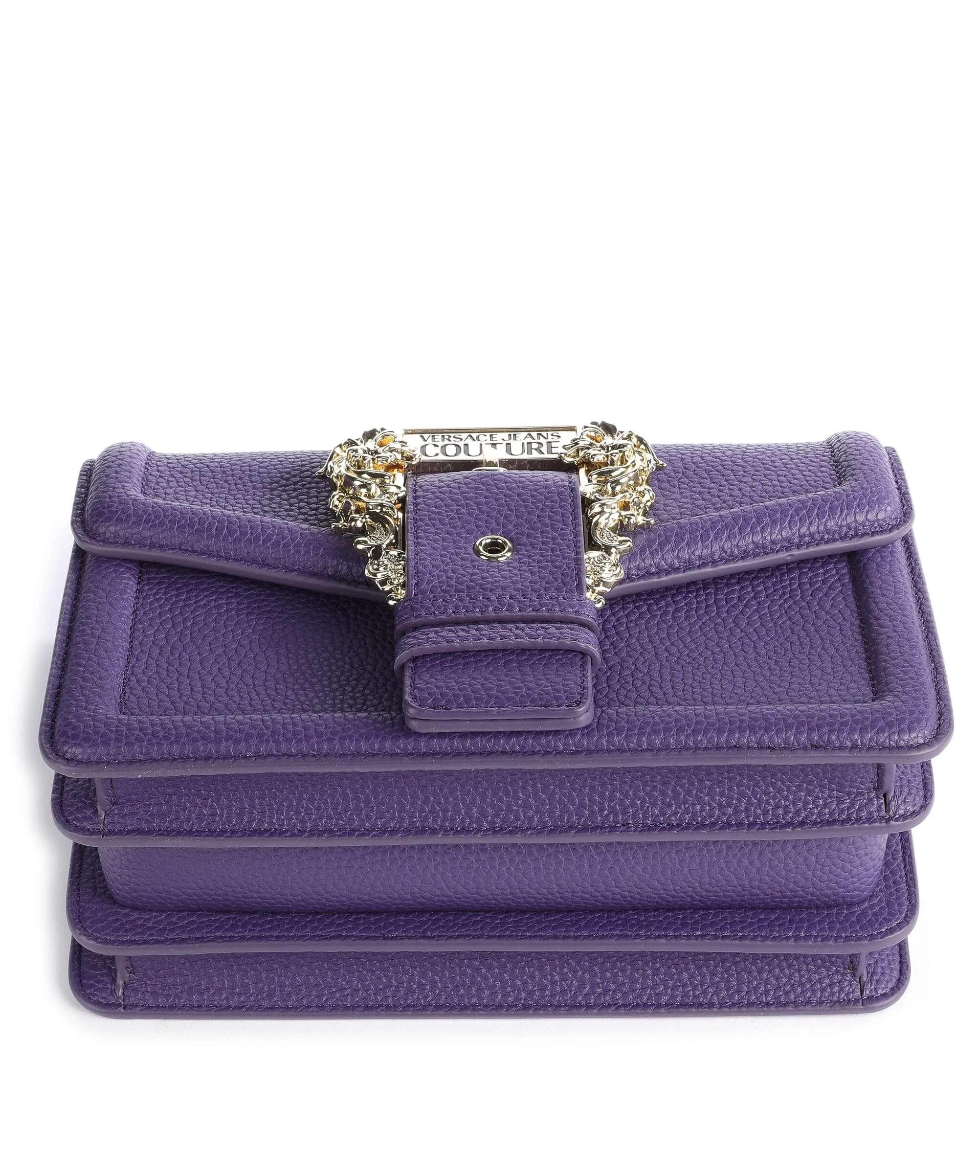  Versace Jeans Couture Couture 01 Borsa a tracolla pelle sintetica viola  