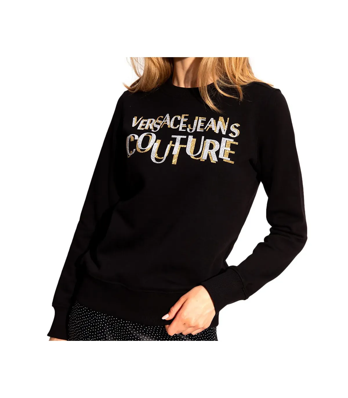 Versace Jeans Couture Donna Felpa A Girocollo