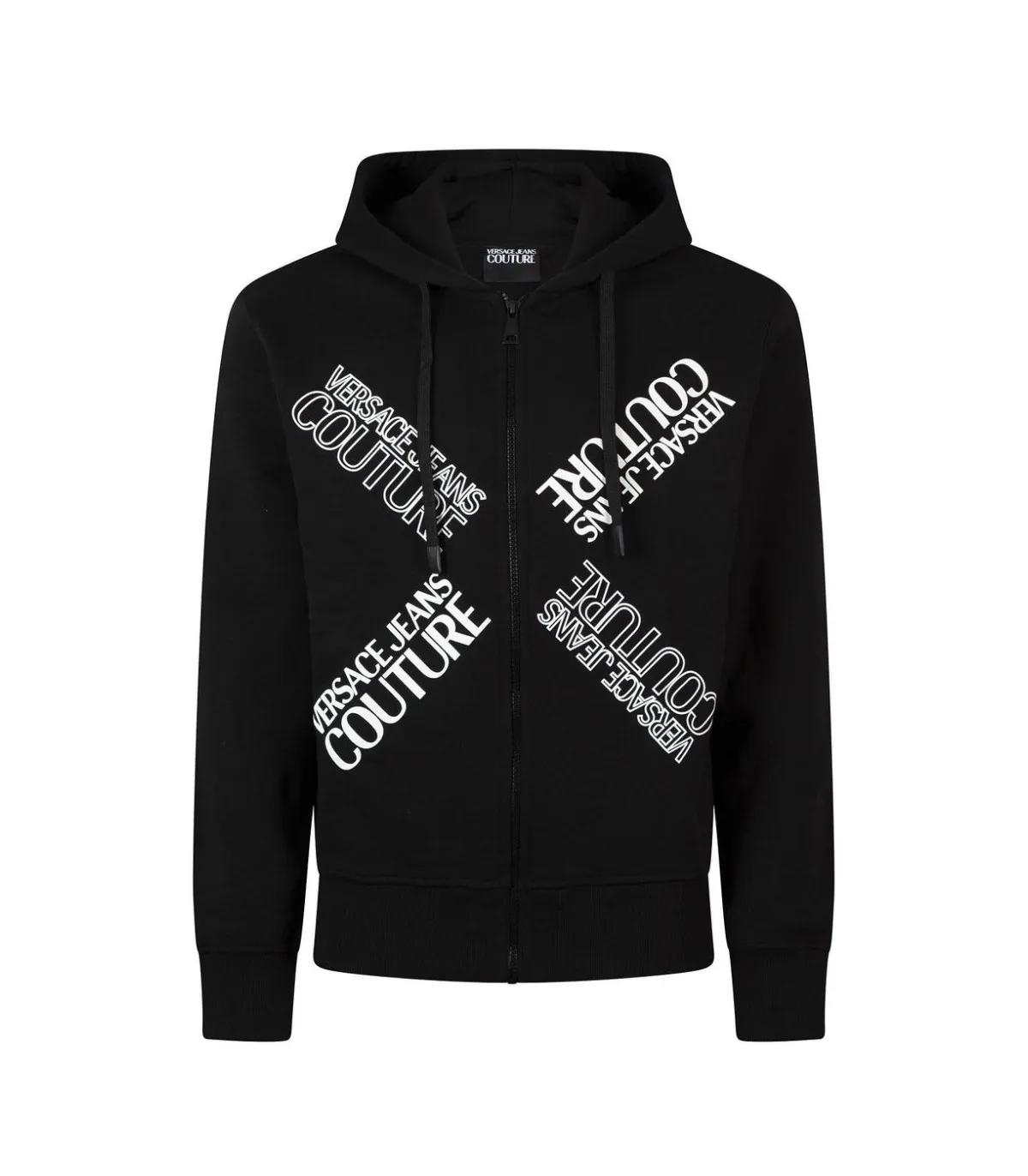 Versace Jeans Couture Uomo Felpa Con Cappuccio