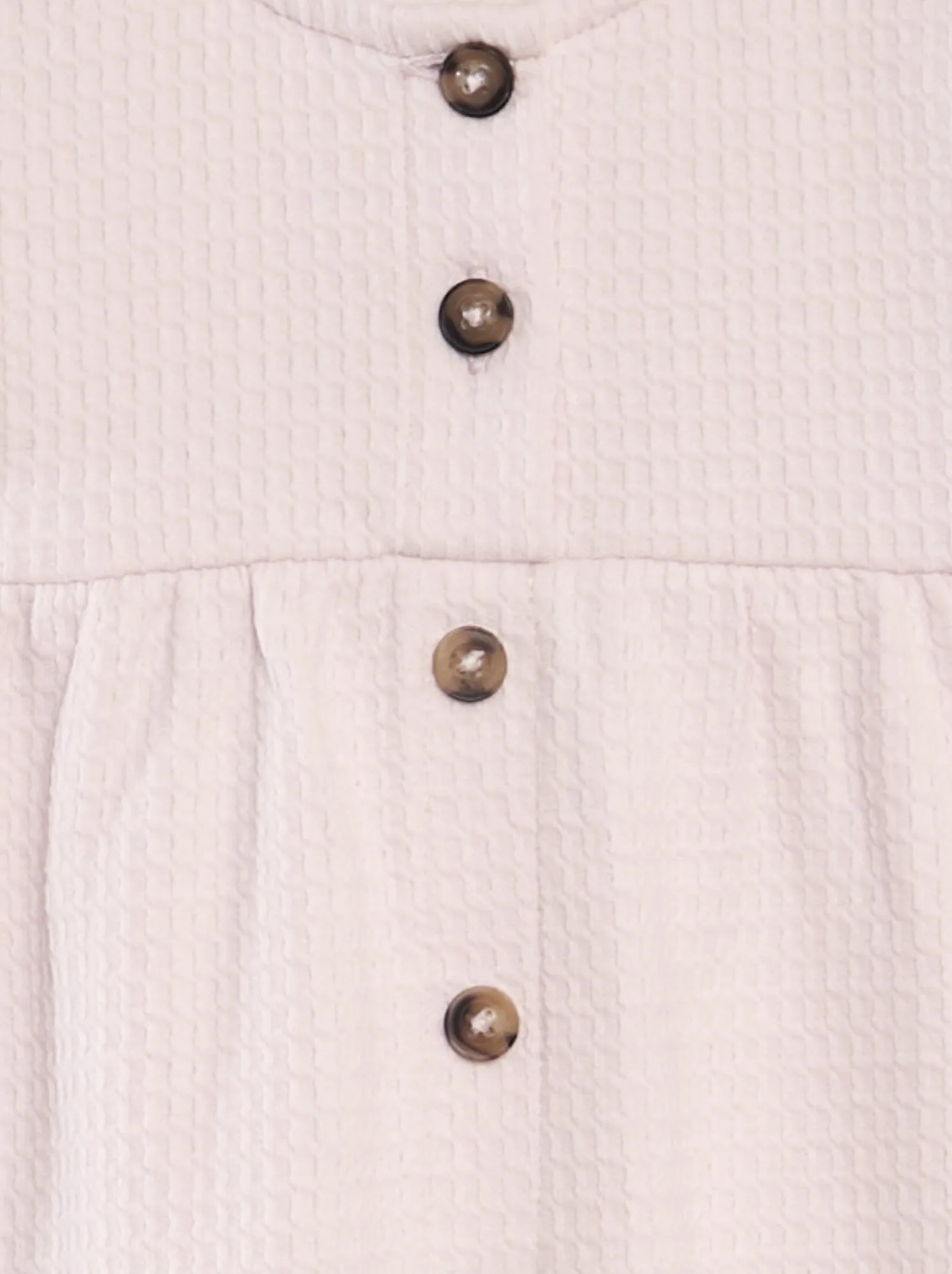 Vestito a nido d'ape - ROSA
