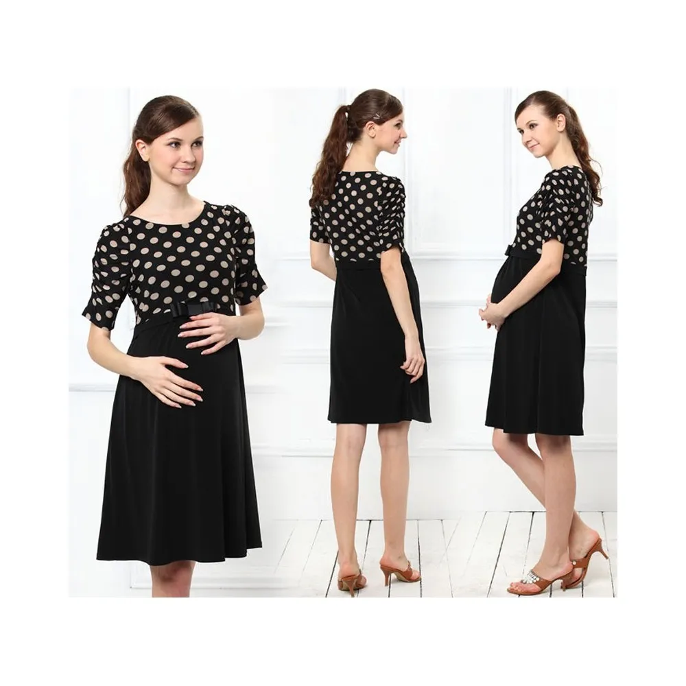 Vestito a Pois Premaman Allattamento